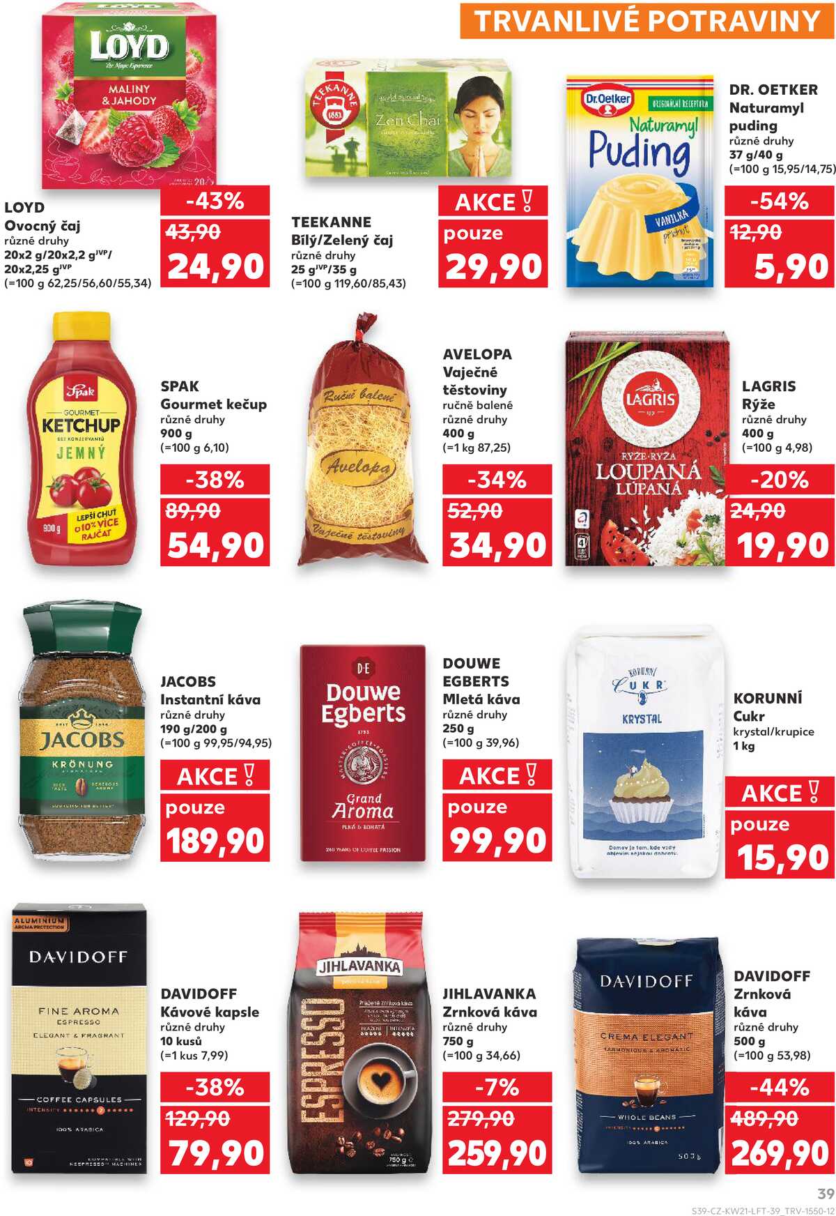 Kaufland 20.5. - 26.5. - Kaufland - Třeboň strana 39