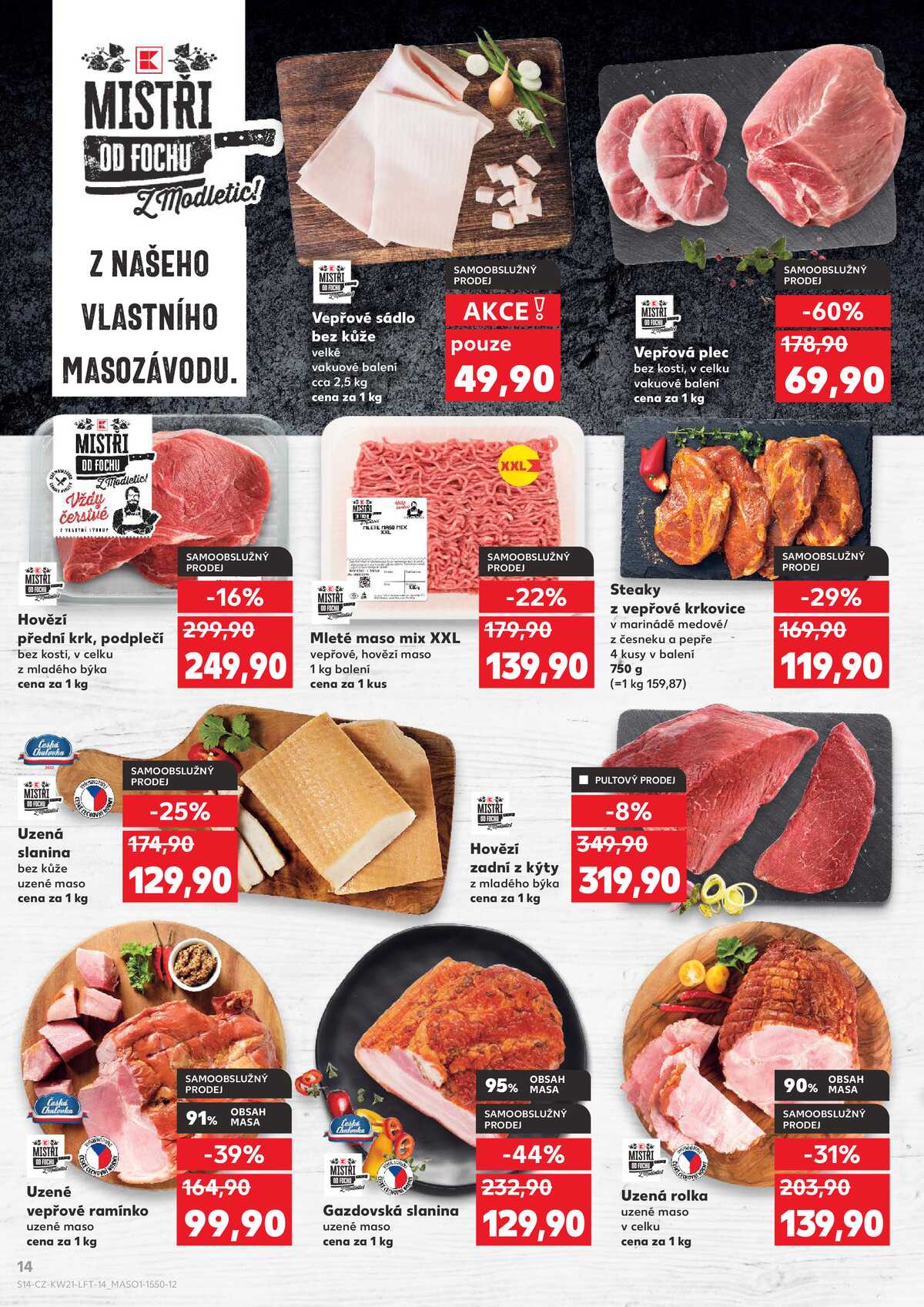 Kaufland 20.5. - 26.5. - Kaufland - Praha 3 (Jarov) strana 14