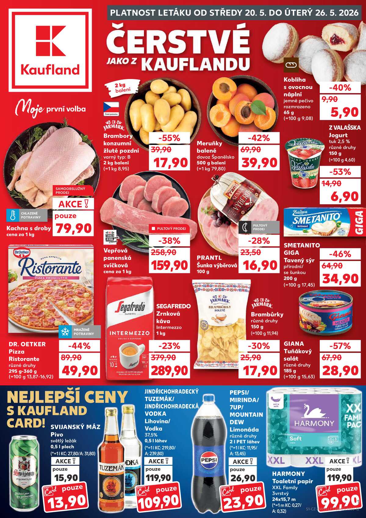 Kaufland 20.5. - 26.5. - Kaufland - Domažlice strana 1