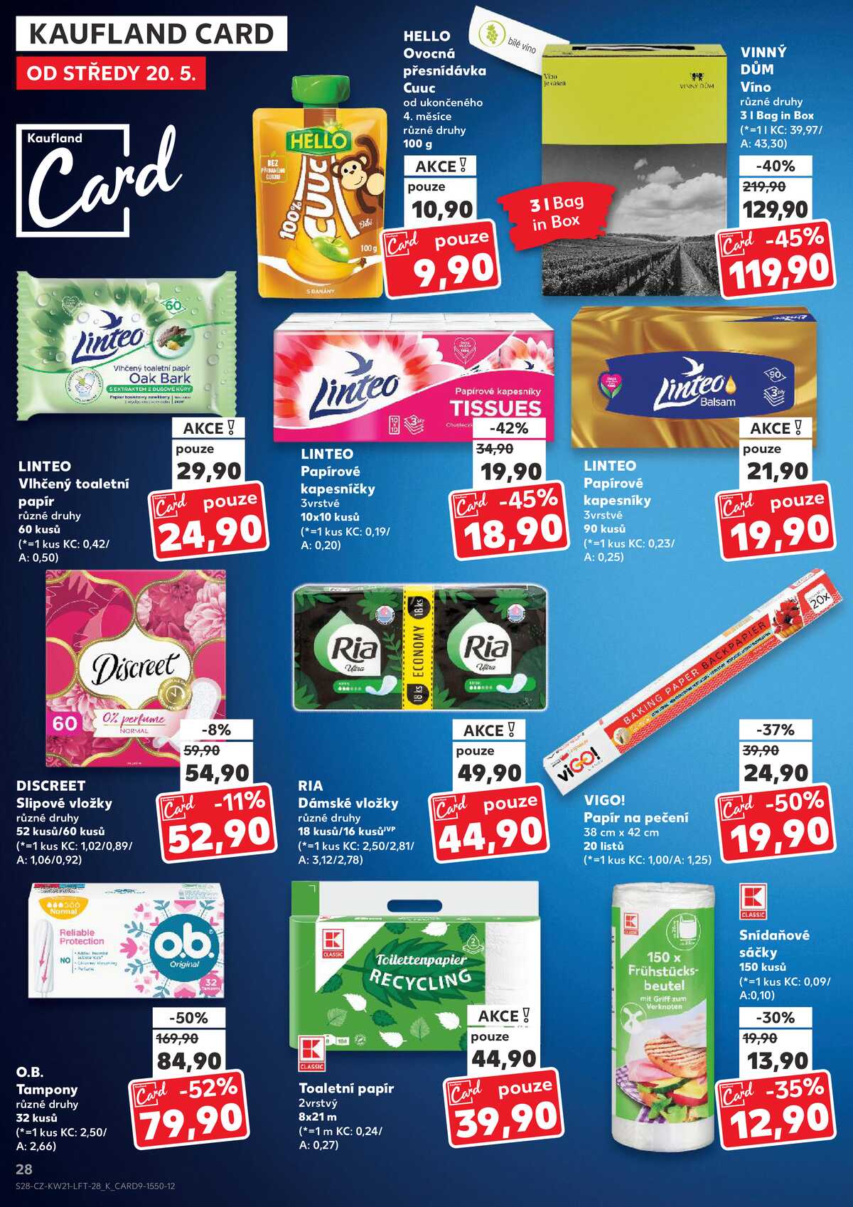 Kaufland 20.5. - 26.5. - Kaufland - Praha 12 (Modřany) strana 28