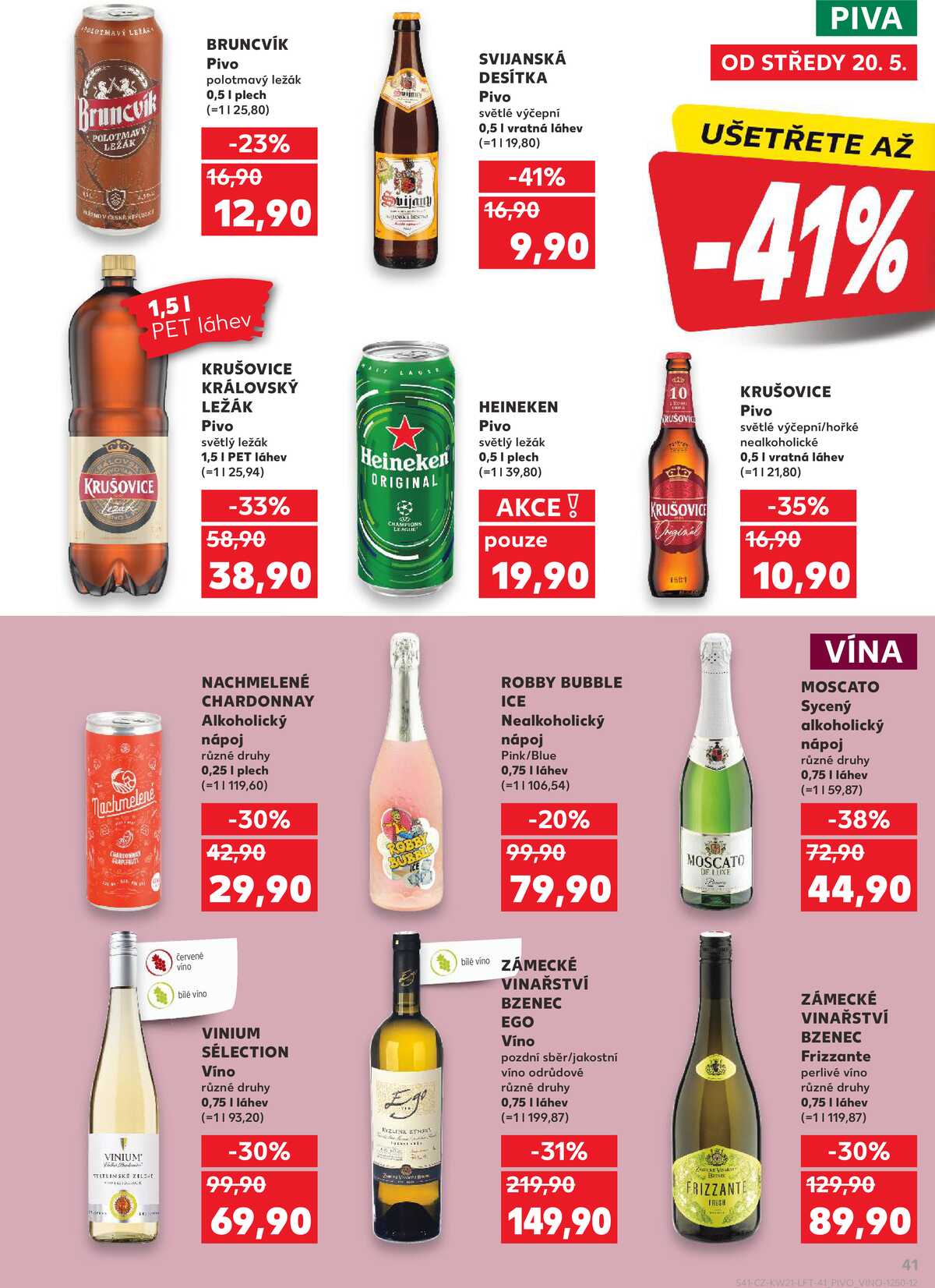 Kaufland 20.5. - 26.5. - Kaufland - Rokycany strana 41