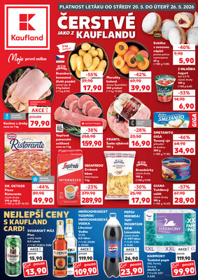Kaufland 20.5. - 26.5. - Kaufland - Čáslav