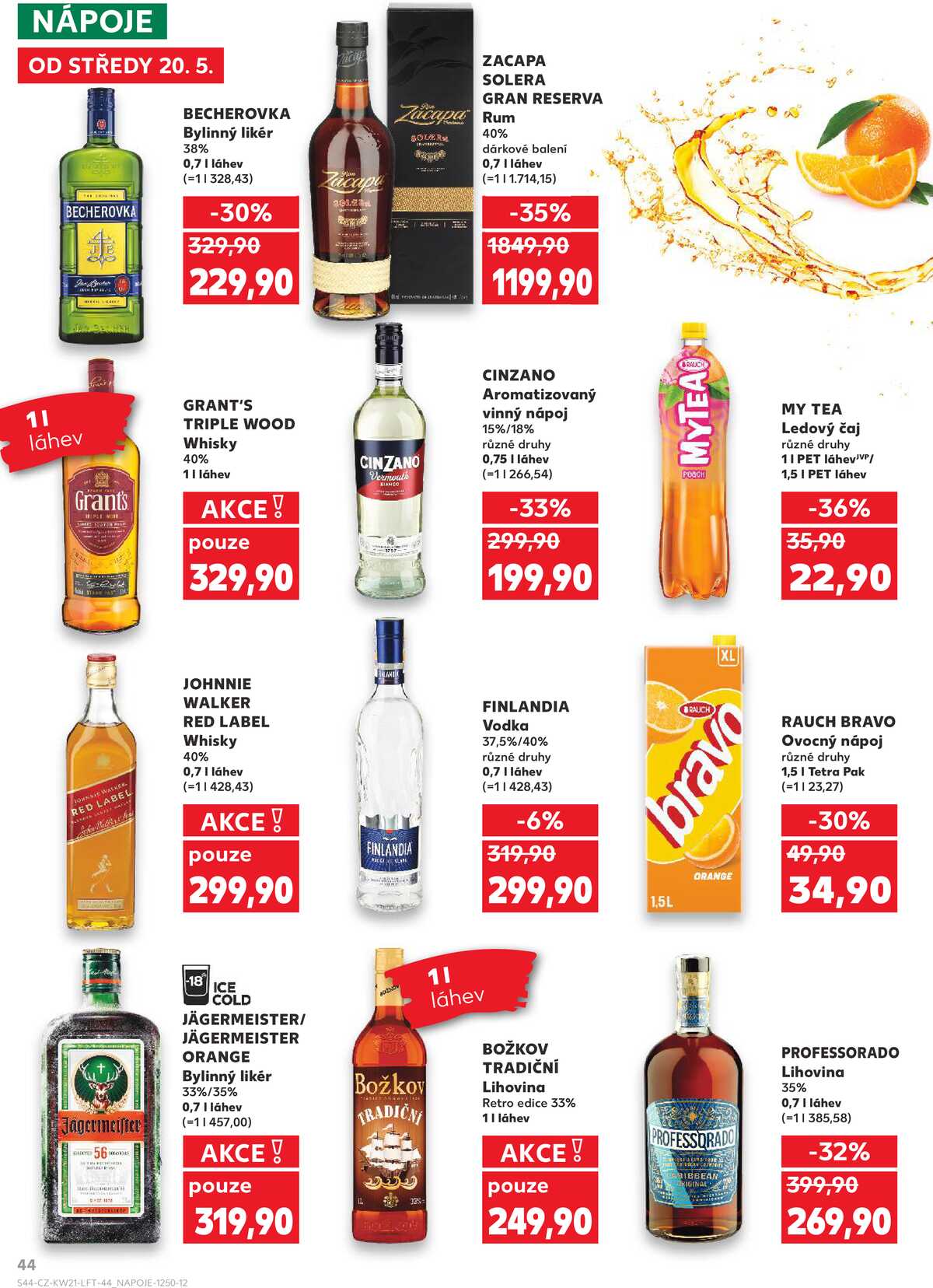 Kaufland 20.5. - 26.5. - Kaufland - Hradec Králové strana 44