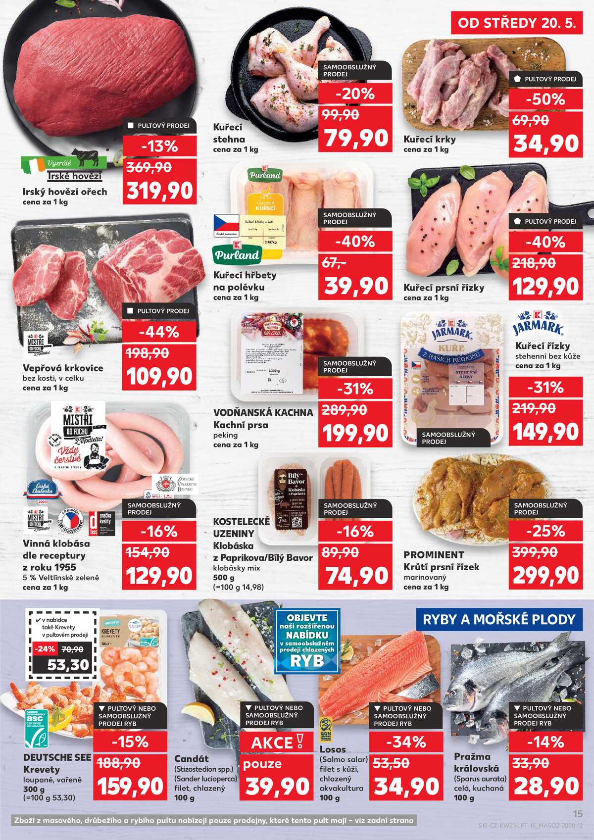 Kaufland 20.5. - 26.5. - Kaufland - Třebíč Horka-Domky strana 15
