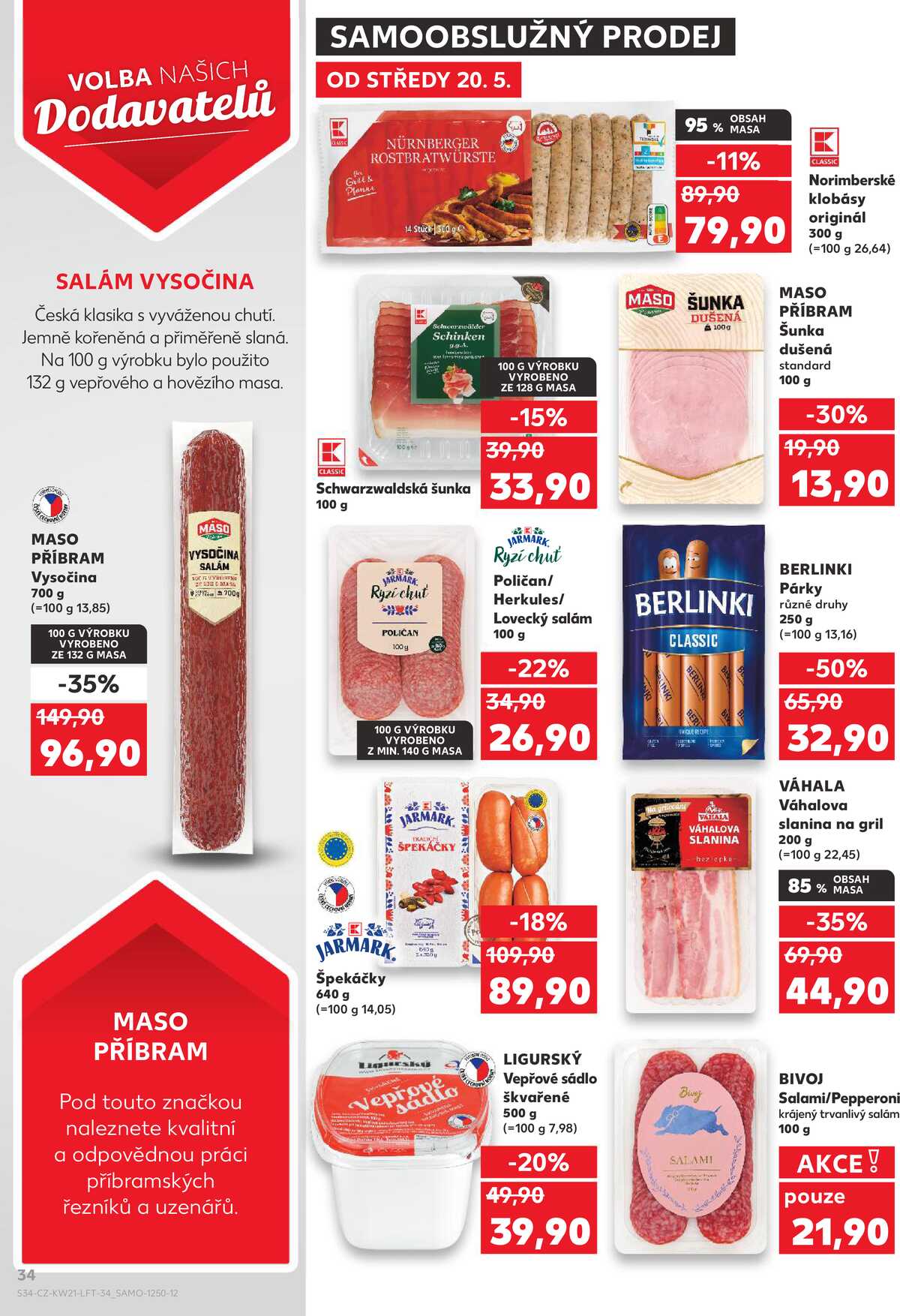 Kaufland 20.5. - 26.5. - Kaufland - Uherský Brod strana 34