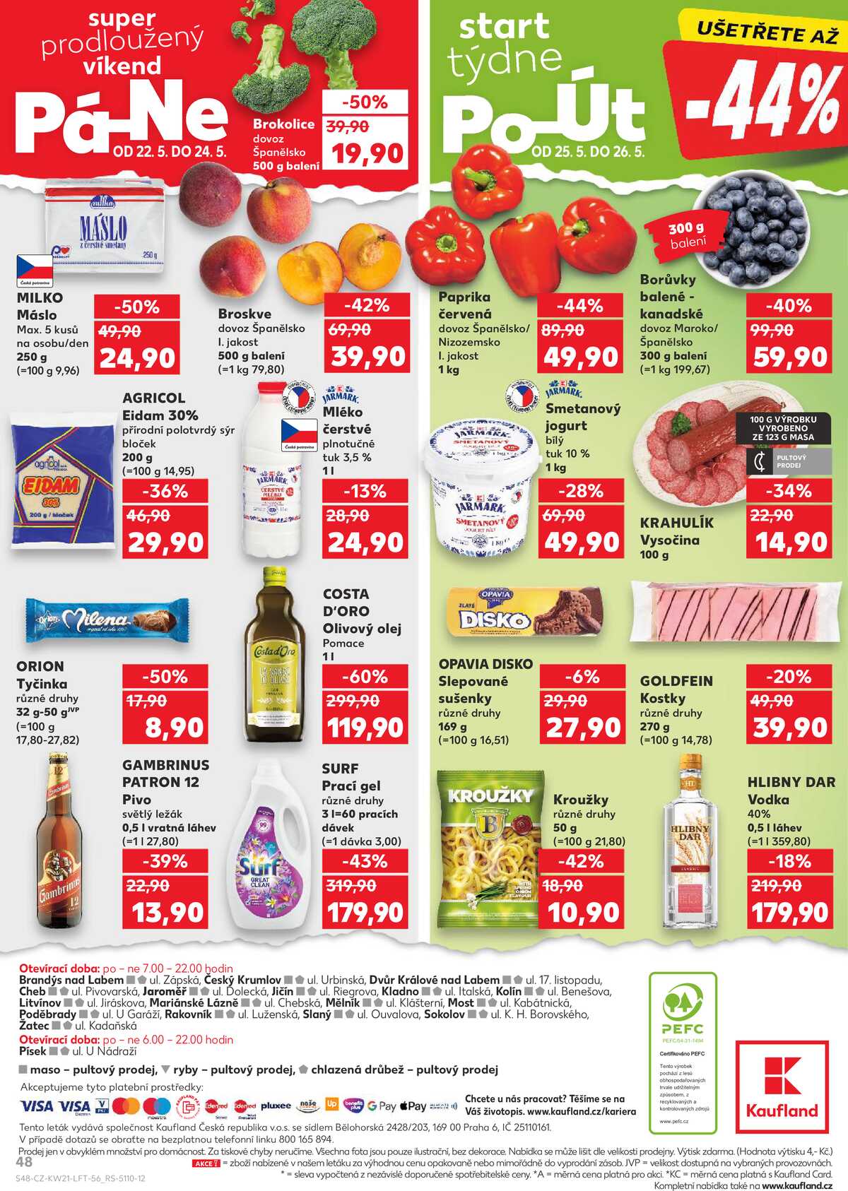 Kaufland 20.5. - 26.5. - Kaufland - Český Krumlov strana 48