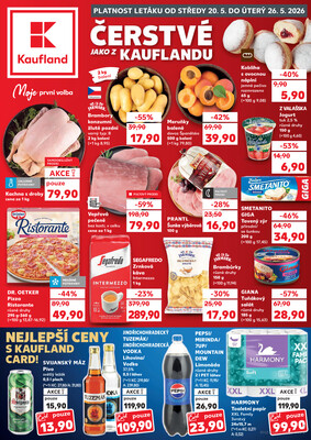 Kaufland 20.5. - 26.5. - Kaufland - Pelhřimov