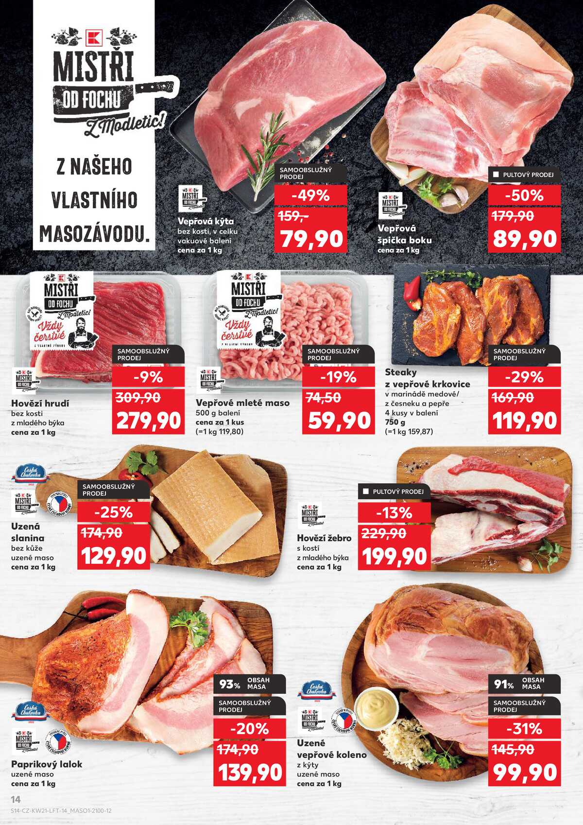 Kaufland 20.5. - 26.5. - Kaufland - Pardubice (Bělehradská) strana 14