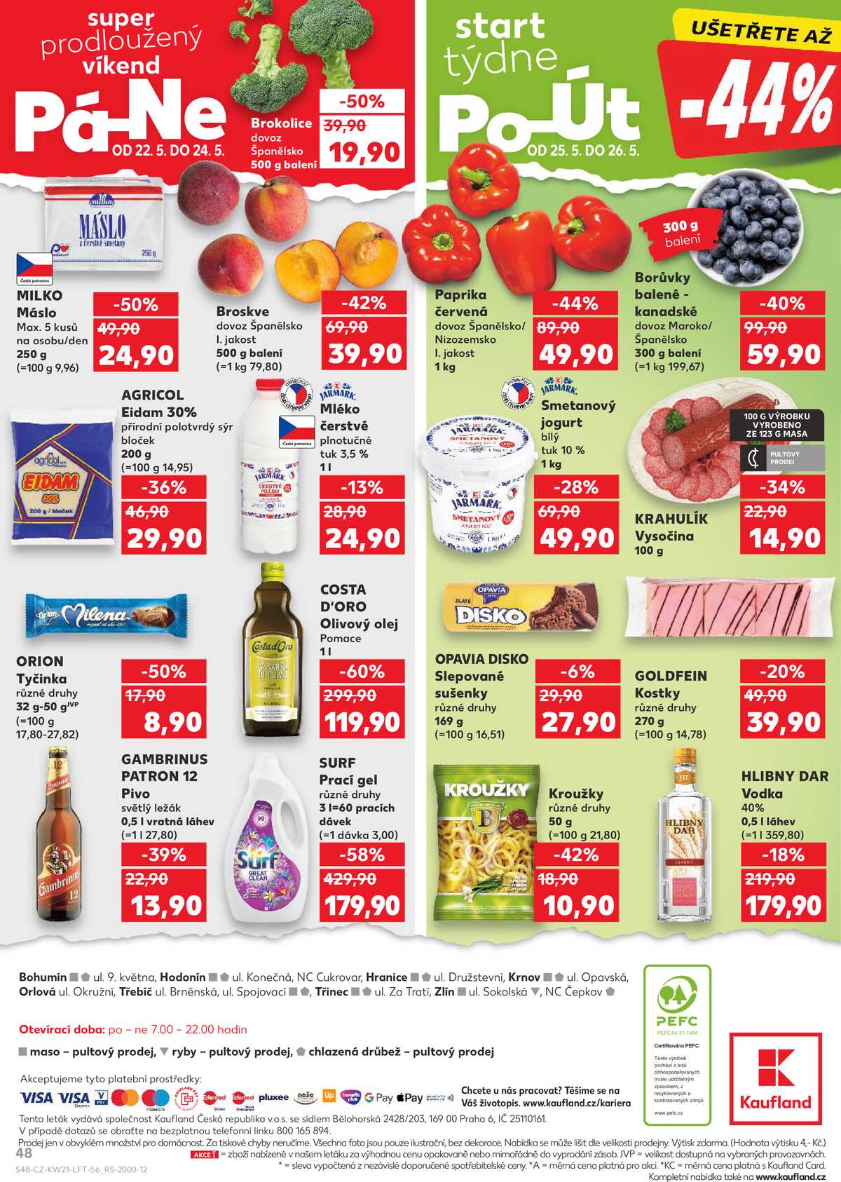 Kaufland 20.5. - 26.5. - Kaufland - Zlín - Vršava strana 48