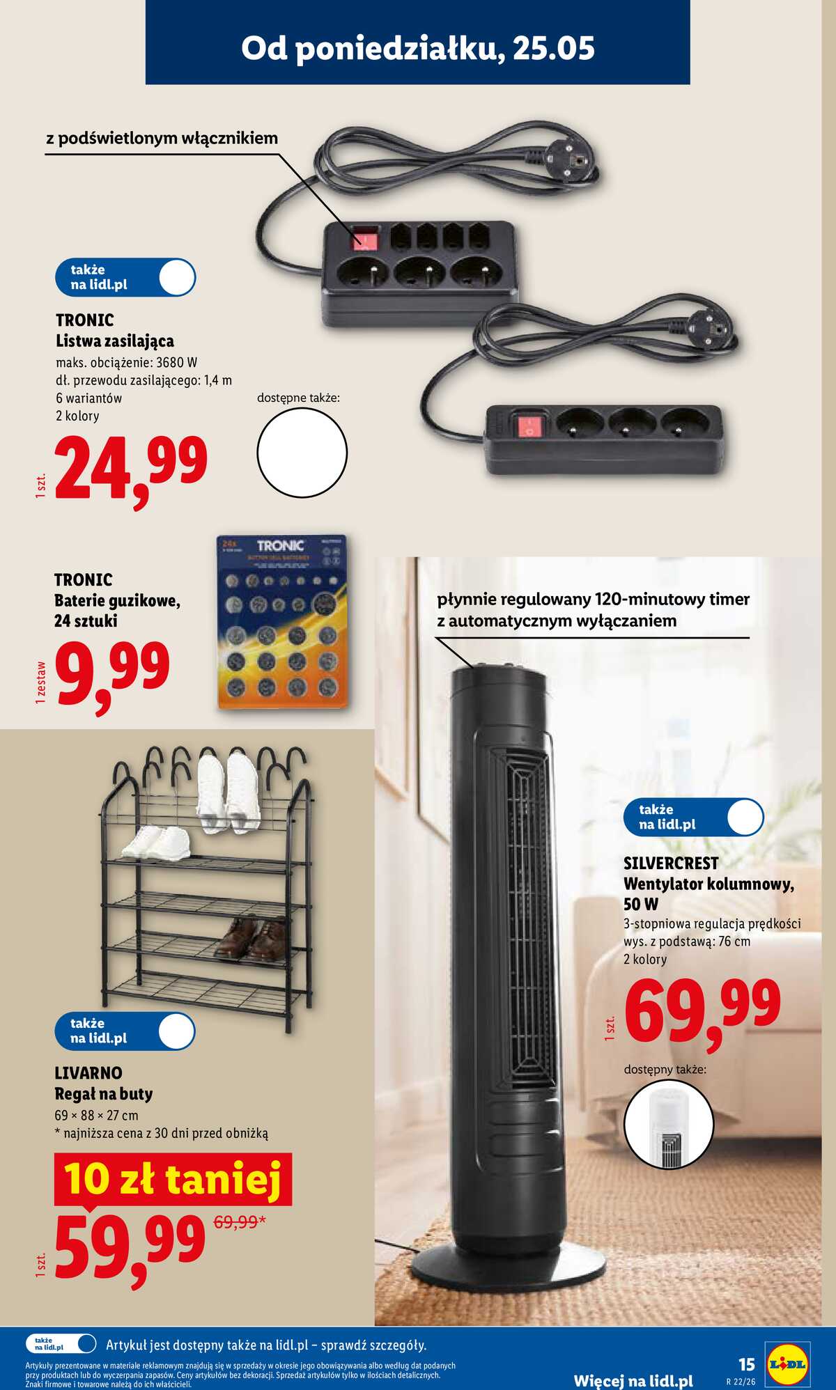 Leták Lidl Polsko 25.5.-30.5.2026 - Katalog platný od 25.05 strana 19