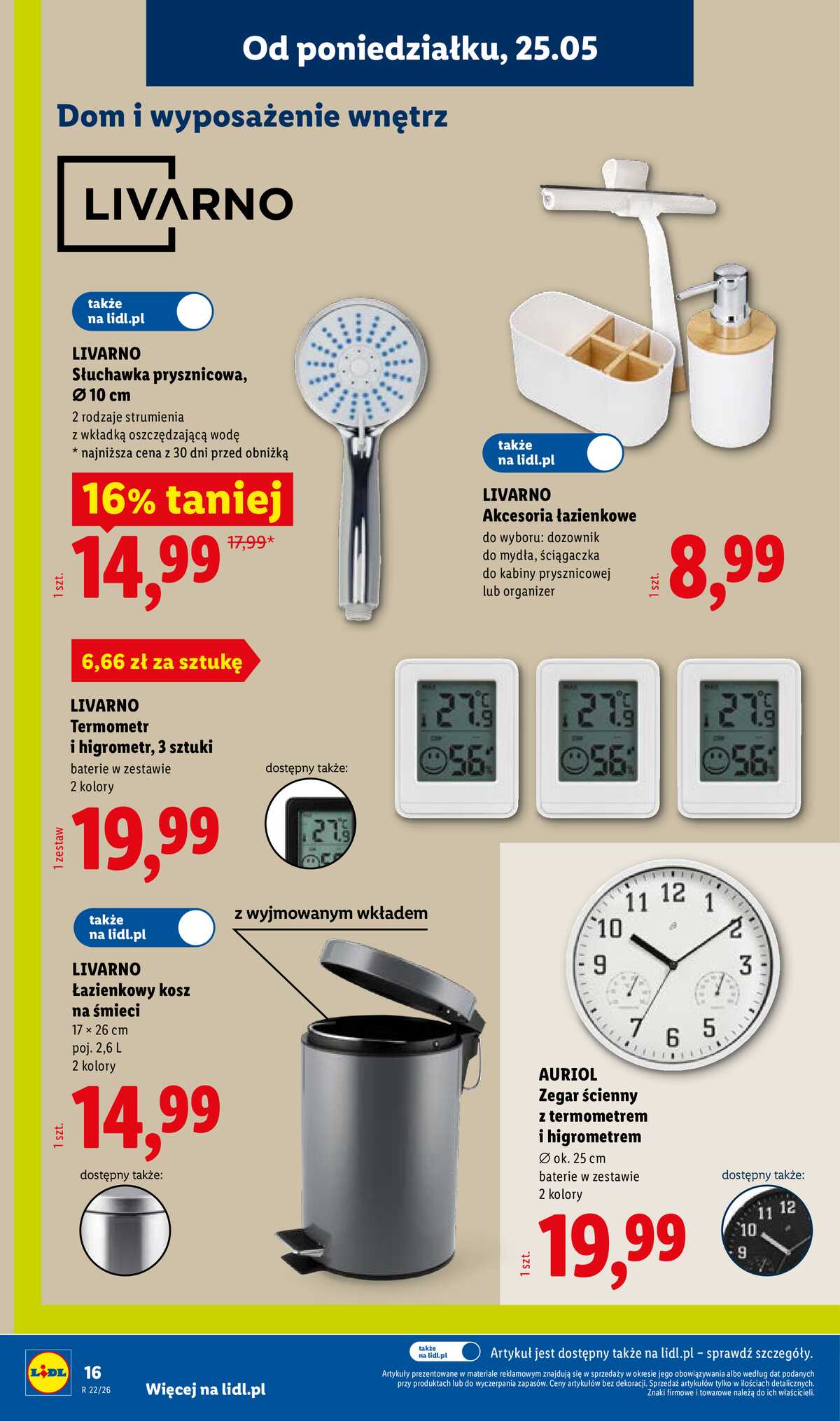 Leták Lidl Polsko 25.5.-30.5.2026 - Katalog platný od 25.05 strana 20