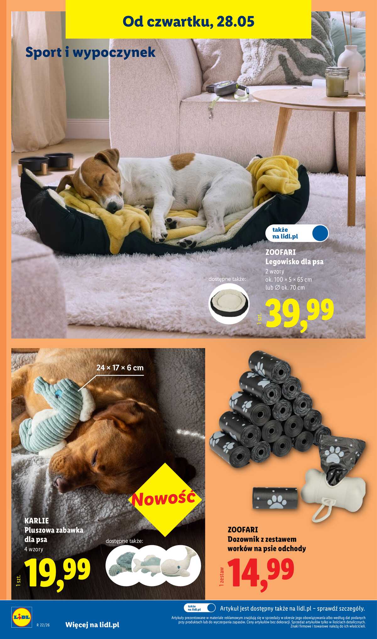 Leták Lidl Polsko 25.5.-30.5.2026 - Katalog platný od 25.05 strana 34