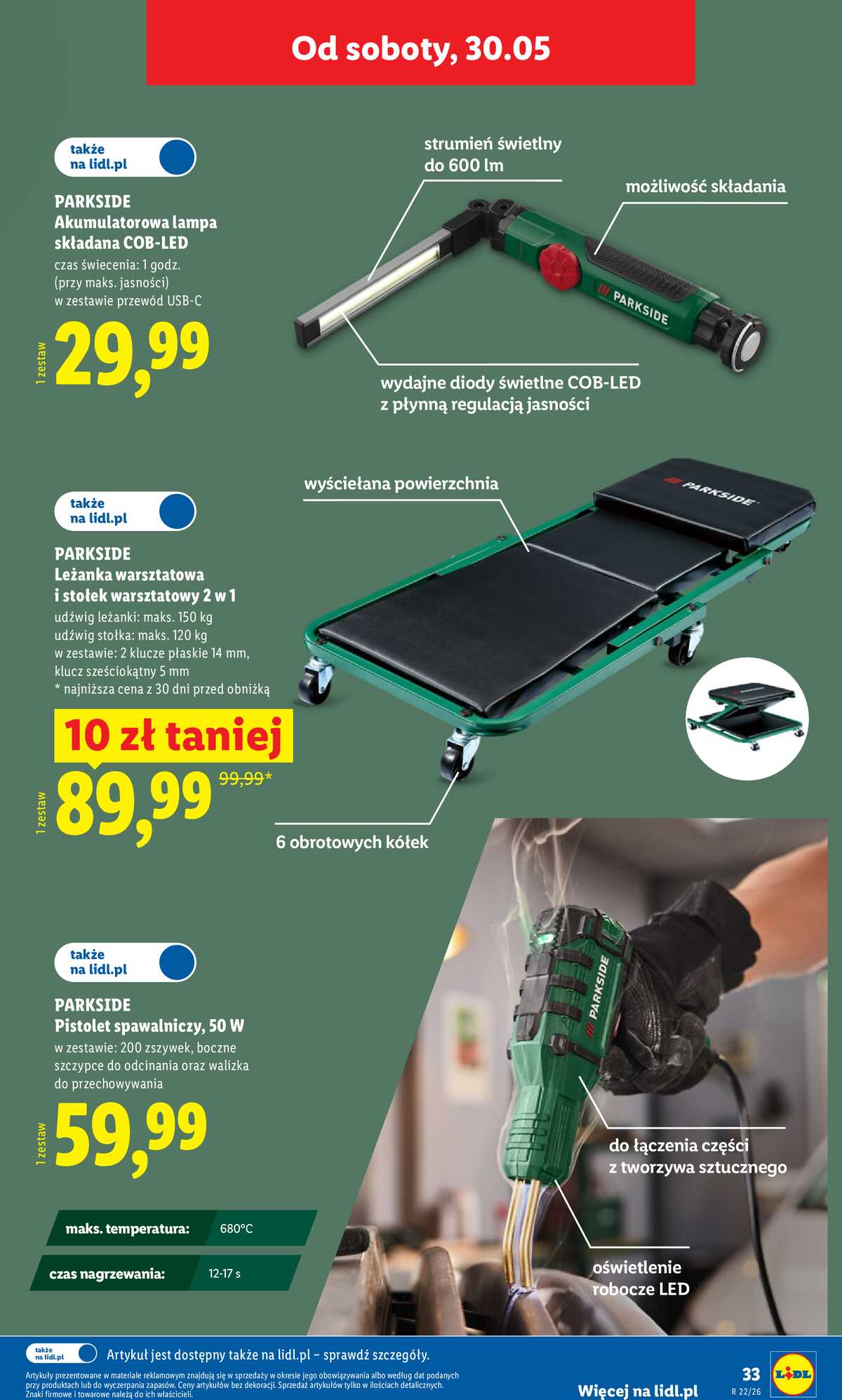 Leták Lidl Polsko 25.5.-30.5.2026 - Katalog platný od 25.05 strana 43