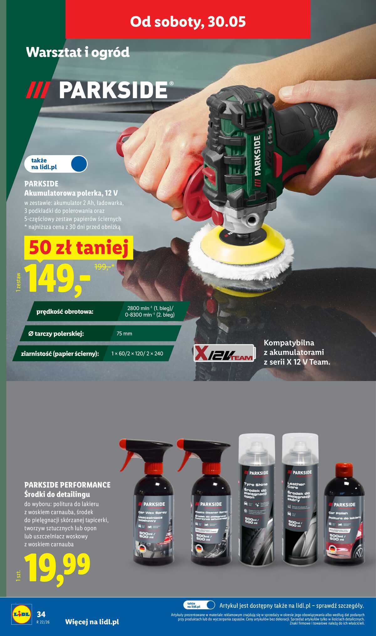 Leták Lidl Polsko 25.5.-30.5.2026 - Katalog platný od 25.05 strana 44