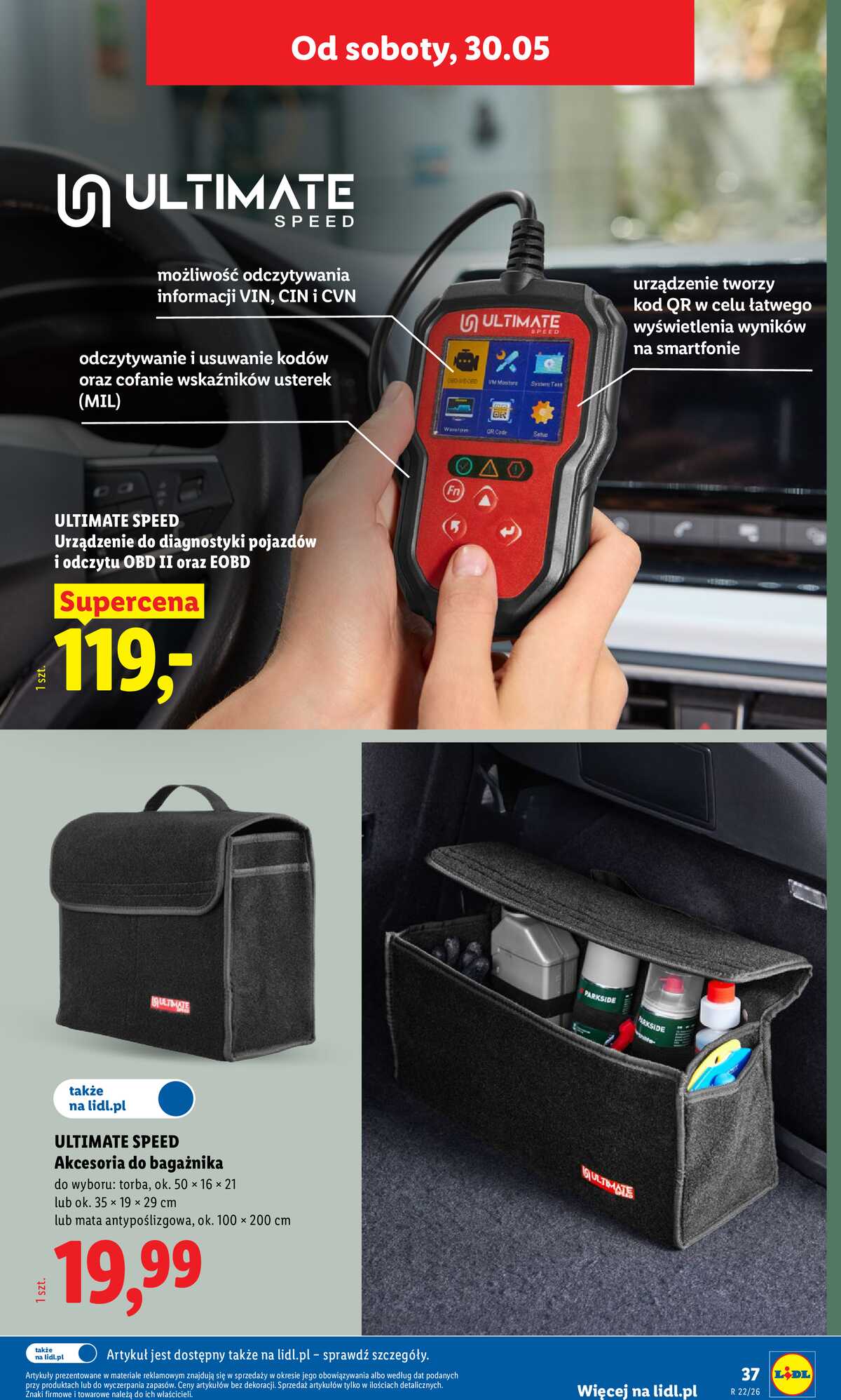 Leták Lidl Polsko 25.5.-30.5.2026 - Katalog platný od 25.05 strana 47