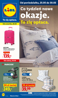 Leták Lidl Polsko 25.5.-30.5.2026 - Katalog platný od 25.05