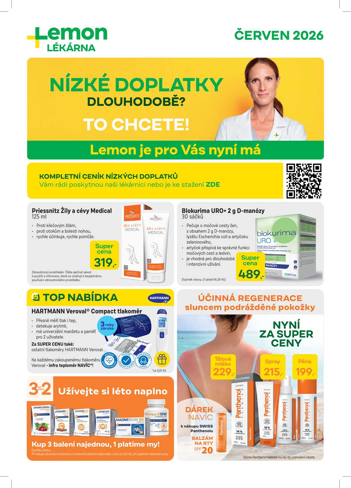 Lékárna LEMON od 1.6. do 30.6.2026 strana 1