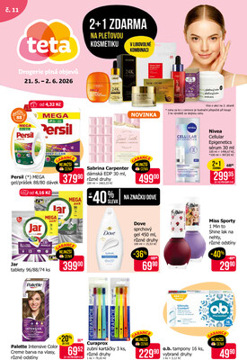 Teta drogerie  od 21.5. do 2.6.2026