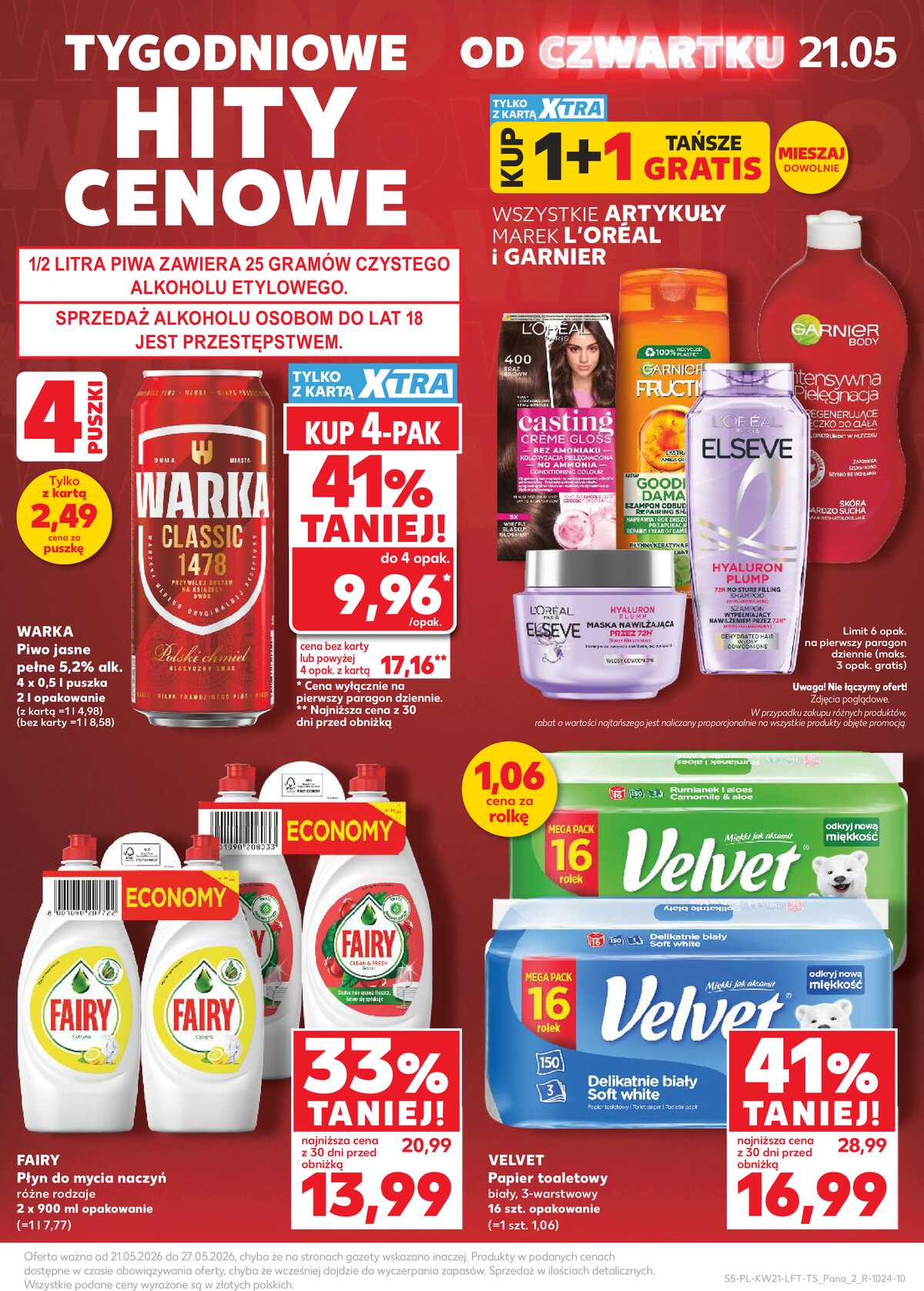 Leták Kaufland Polsko 21.5.-27.5.2026 - Noviny týdne strana 5