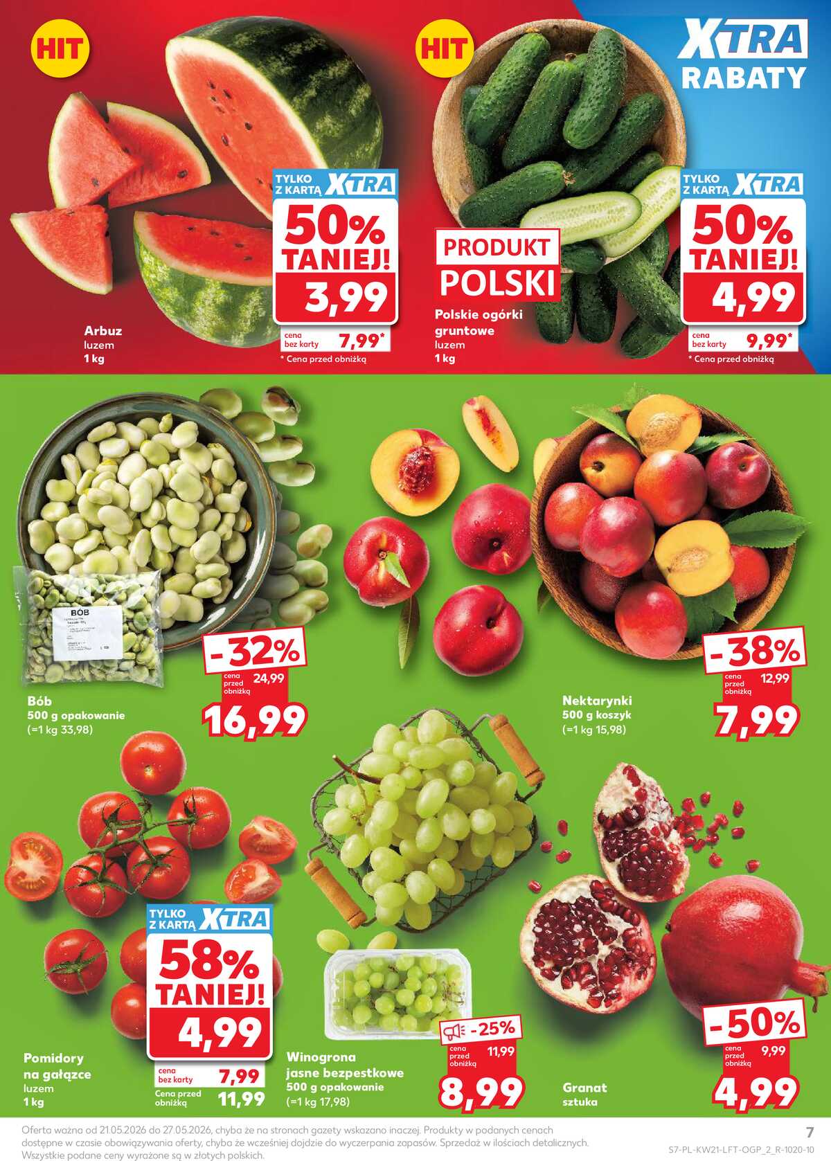 Leták Kaufland Polsko 21.5.-27.5.2026 - Noviny týdne strana 7