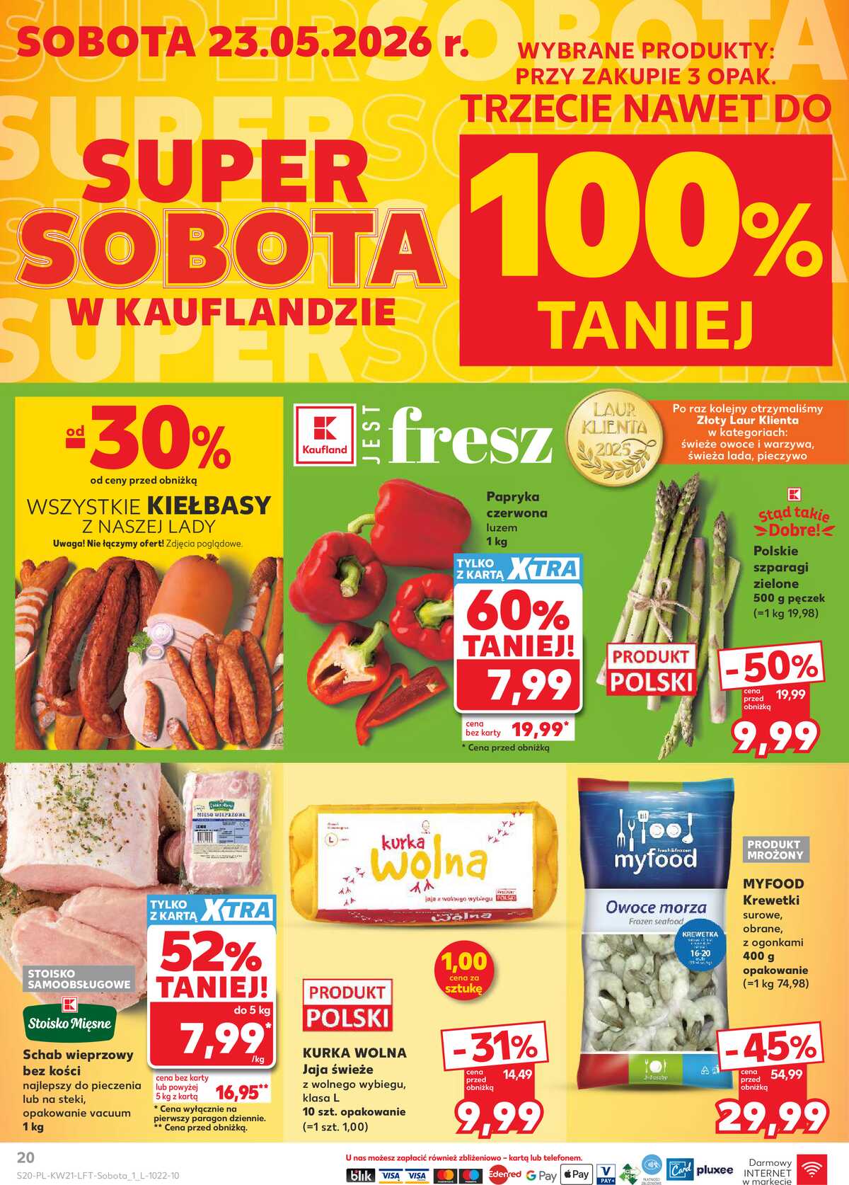 Leták Kaufland Polsko 21.5.-27.5.2026 - Noviny týdne strana 20