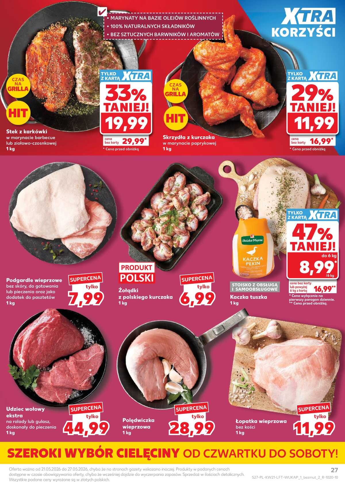 Leták Kaufland Polsko 21.5.-27.5.2026 - Noviny týdne strana 27