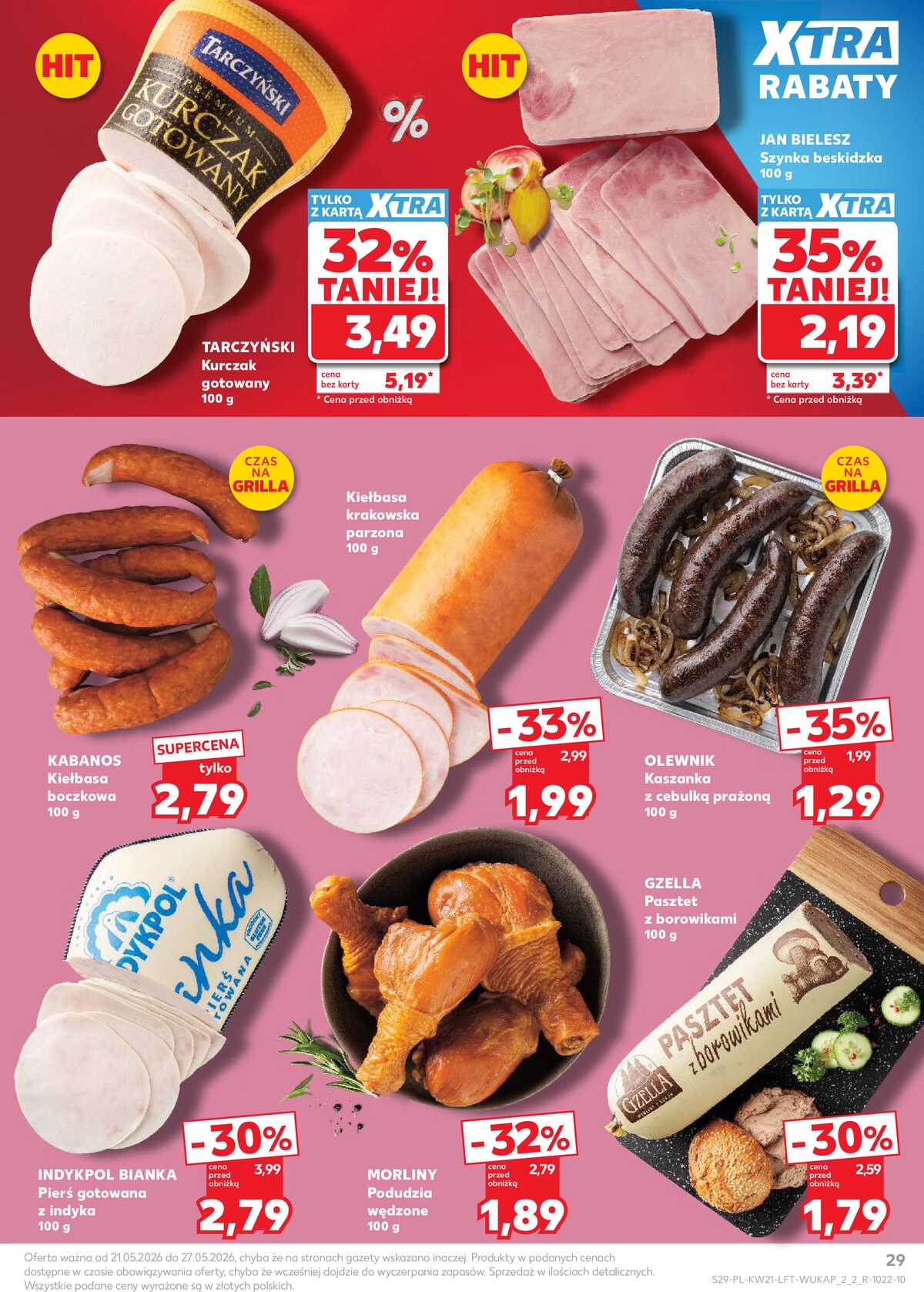 Leták Kaufland Polsko 21.5.-27.5.2026 - Noviny týdne strana 29