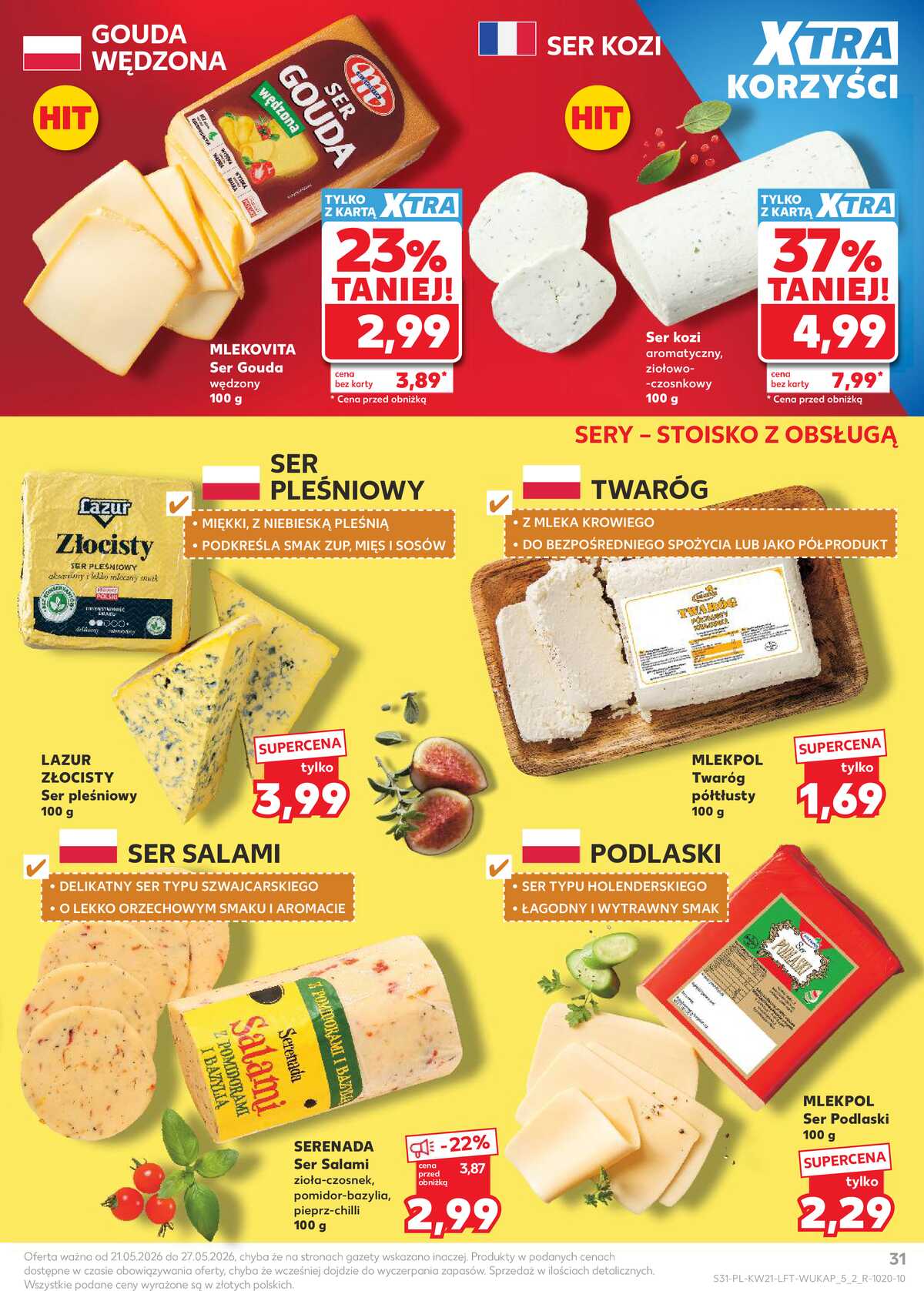 Leták Kaufland Polsko 21.5.-27.5.2026 - Noviny týdne strana 31