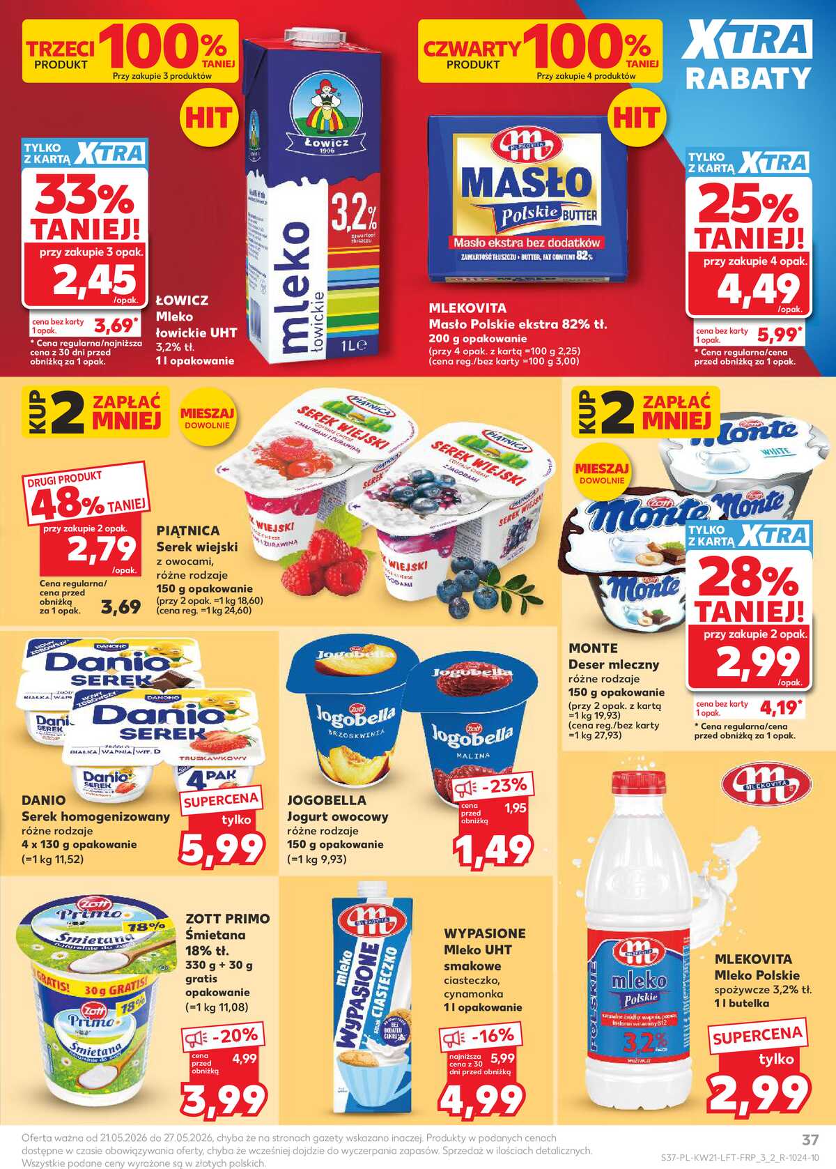 Leták Kaufland Polsko 21.5.-27.5.2026 - Noviny týdne strana 37