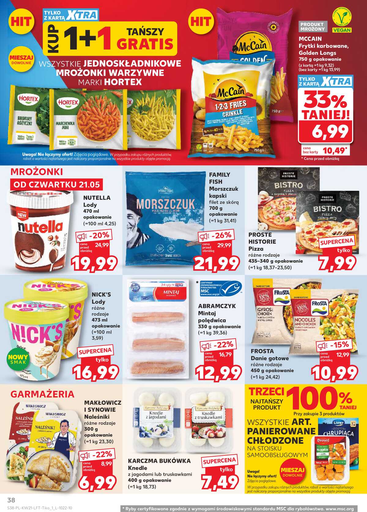Leták Kaufland Polsko 21.5.-27.5.2026 - Noviny týdne strana 38