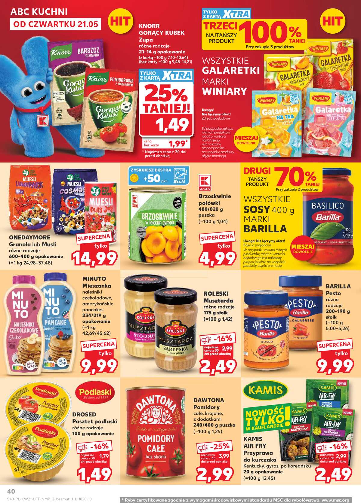 Leták Kaufland Polsko 21.5.-27.5.2026 - Noviny týdne strana 40