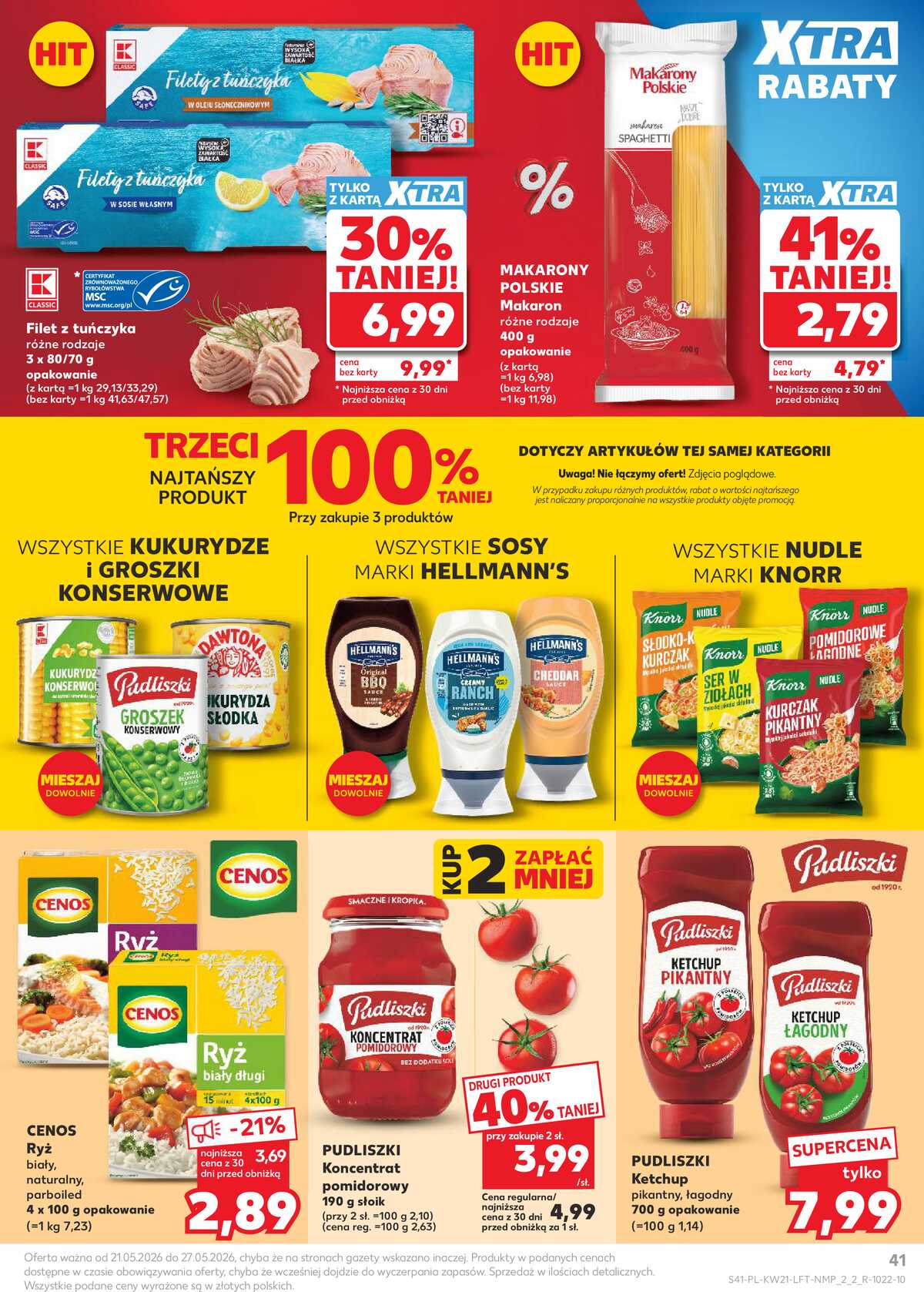 Leták Kaufland Polsko 21.5.-27.5.2026 - Noviny týdne strana 41