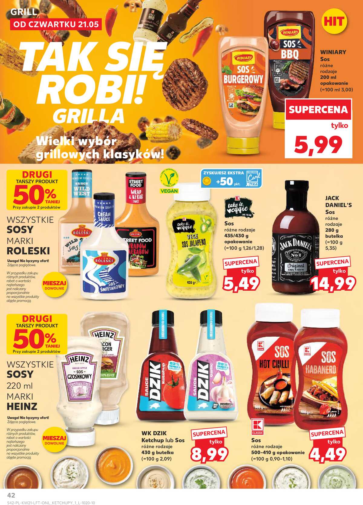 Leták Kaufland Polsko 21.5.-27.5.2026 - Noviny týdne strana 42