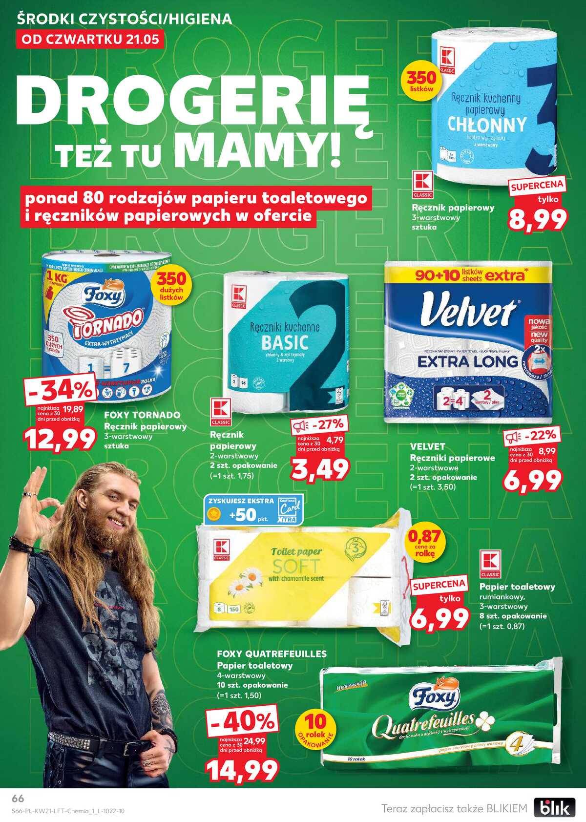 Leták Kaufland Polsko 21.5.-27.5.2026 - Noviny týdne strana 66