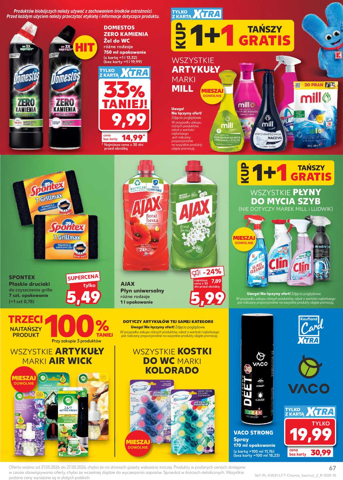 Leták Kaufland Polsko 21.5.-27.5.2026 - Noviny týdne strana 67