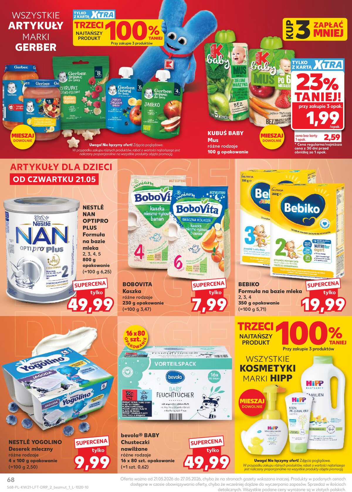 Leták Kaufland Polsko 21.5.-27.5.2026 - Noviny týdne strana 68