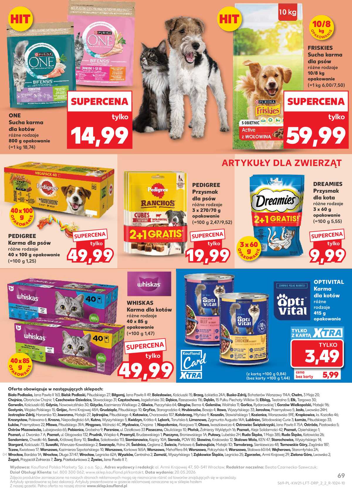 Leták Kaufland Polsko 21.5.-27.5.2026 - Noviny týdne strana 69