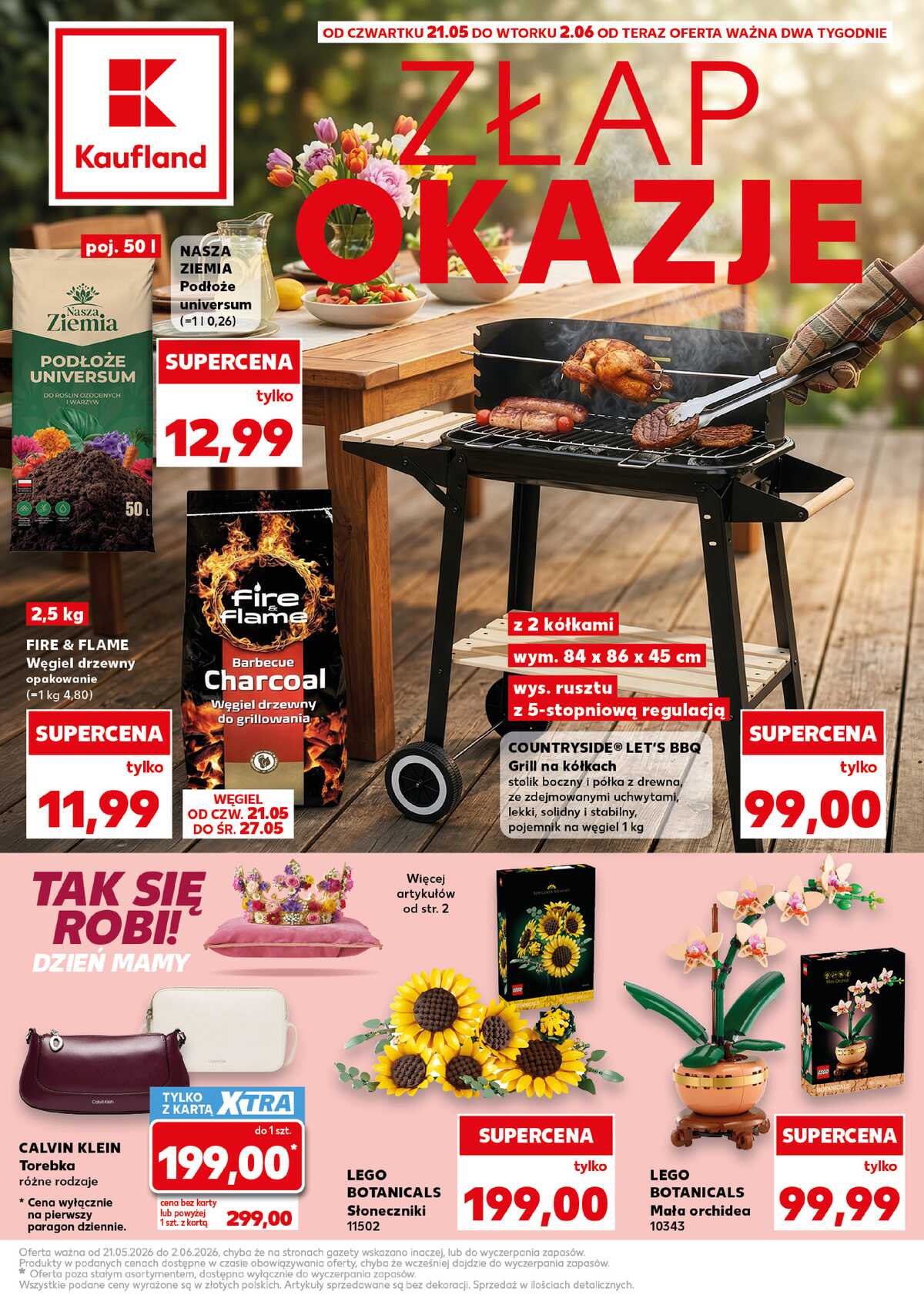Leták Kaufland Polsko 21.5.-2.6.2026 strana 1