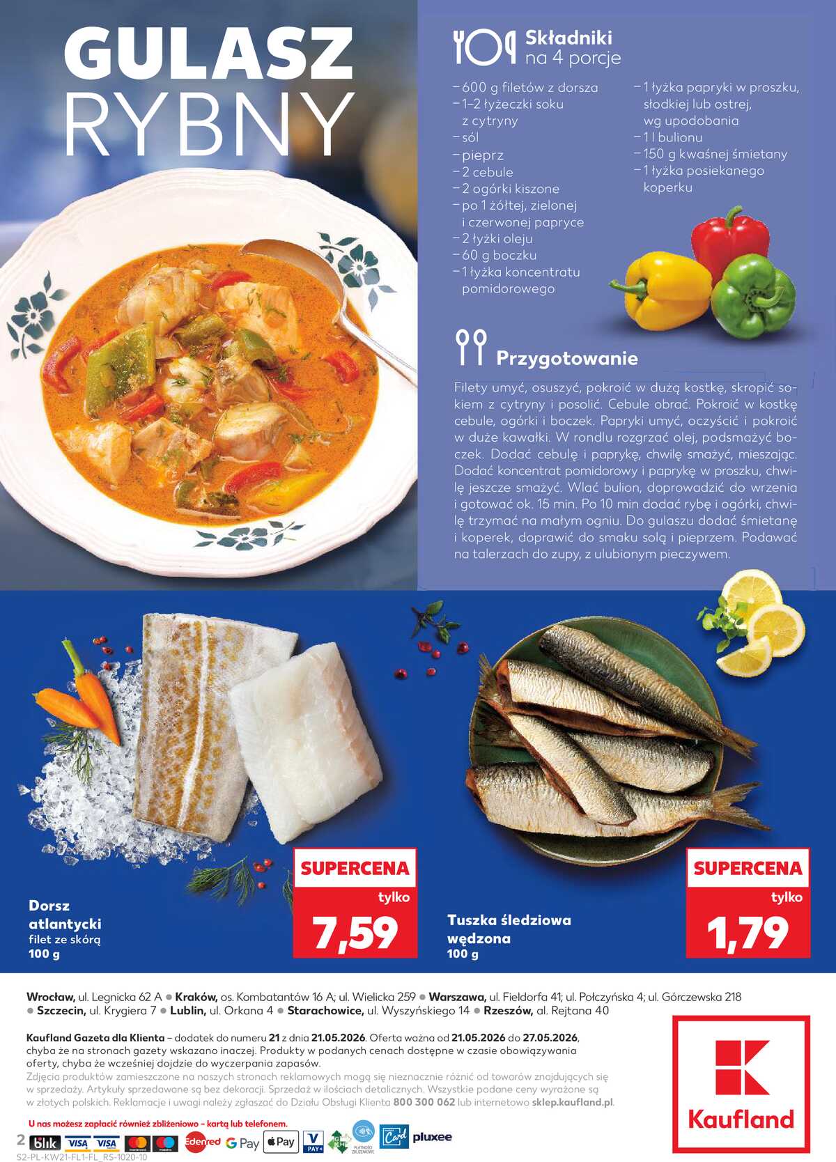 Leták Kaufland Polsko 21.5.-27.5.2026 - Ryby z našeho pultu strana 2