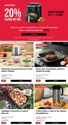 Tescoma Týden s TESCOMOU  od 18.5. do 1.6.2026