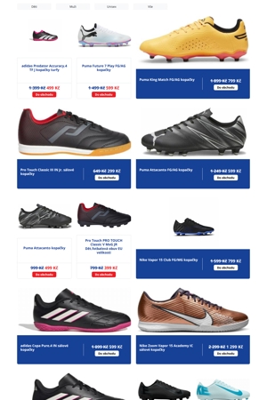Intersport Kopačky a míče - 20. 5. 2026