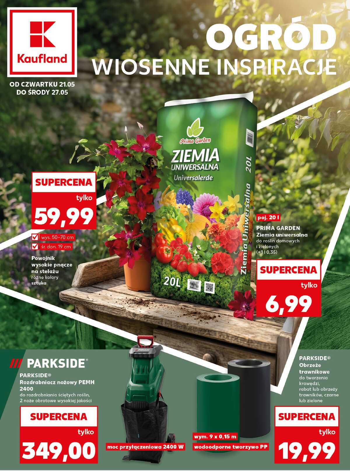 Leták Kaufland Polsko 21.5.-27.5.2026 strana 1