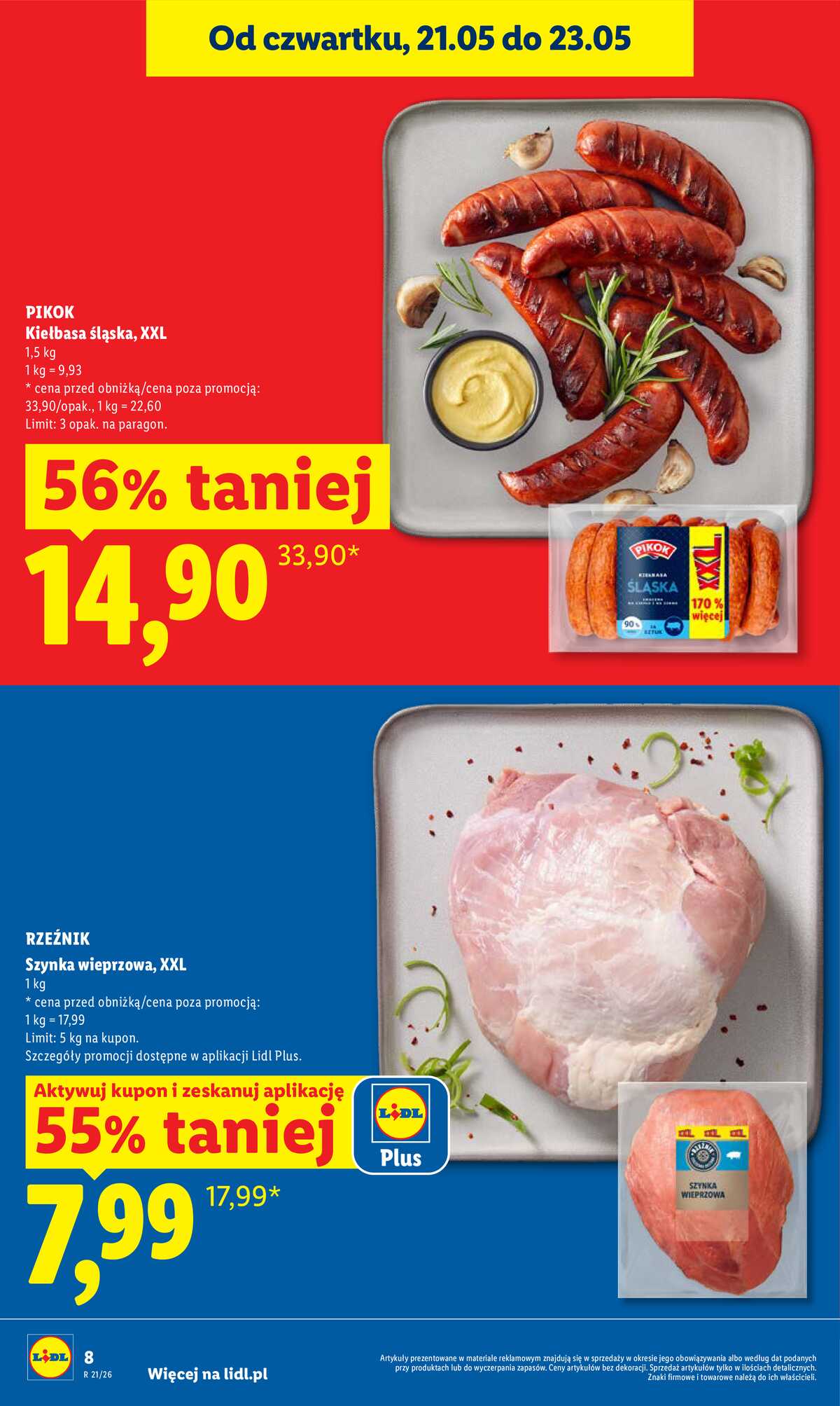 Leták Lidl Polsko 21.5.-23.5.2026 - Zpravodaj platný od 21.05 do 23.05 strana 8