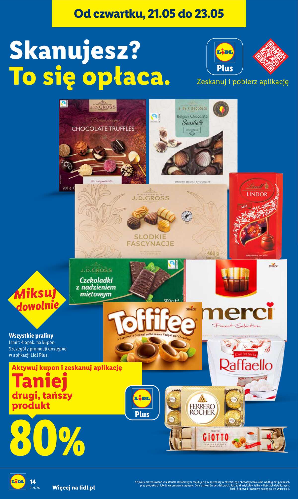 Leták Lidl Polsko 21.5.-23.5.2026 - Zpravodaj platný od 21.05 do 23.05 strana 14