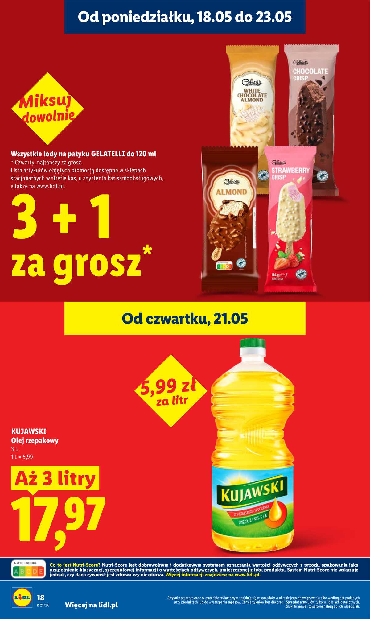 Leták Lidl Polsko 21.5.-23.5.2026 - Zpravodaj platný od 21.05 do 23.05 strana 18