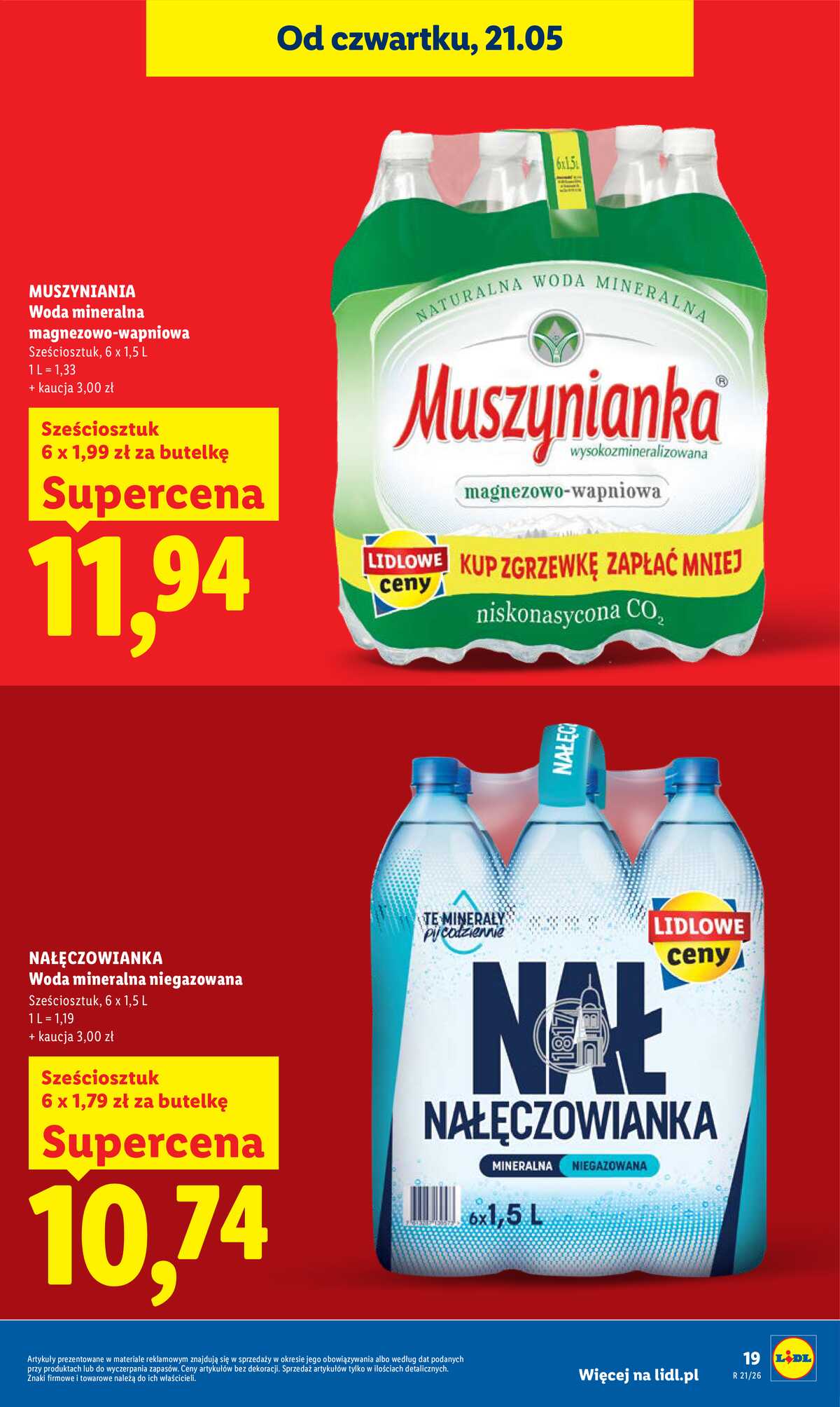 Leták Lidl Polsko 21.5.-23.5.2026 - Zpravodaj platný od 21.05 do 23.05 strana 19