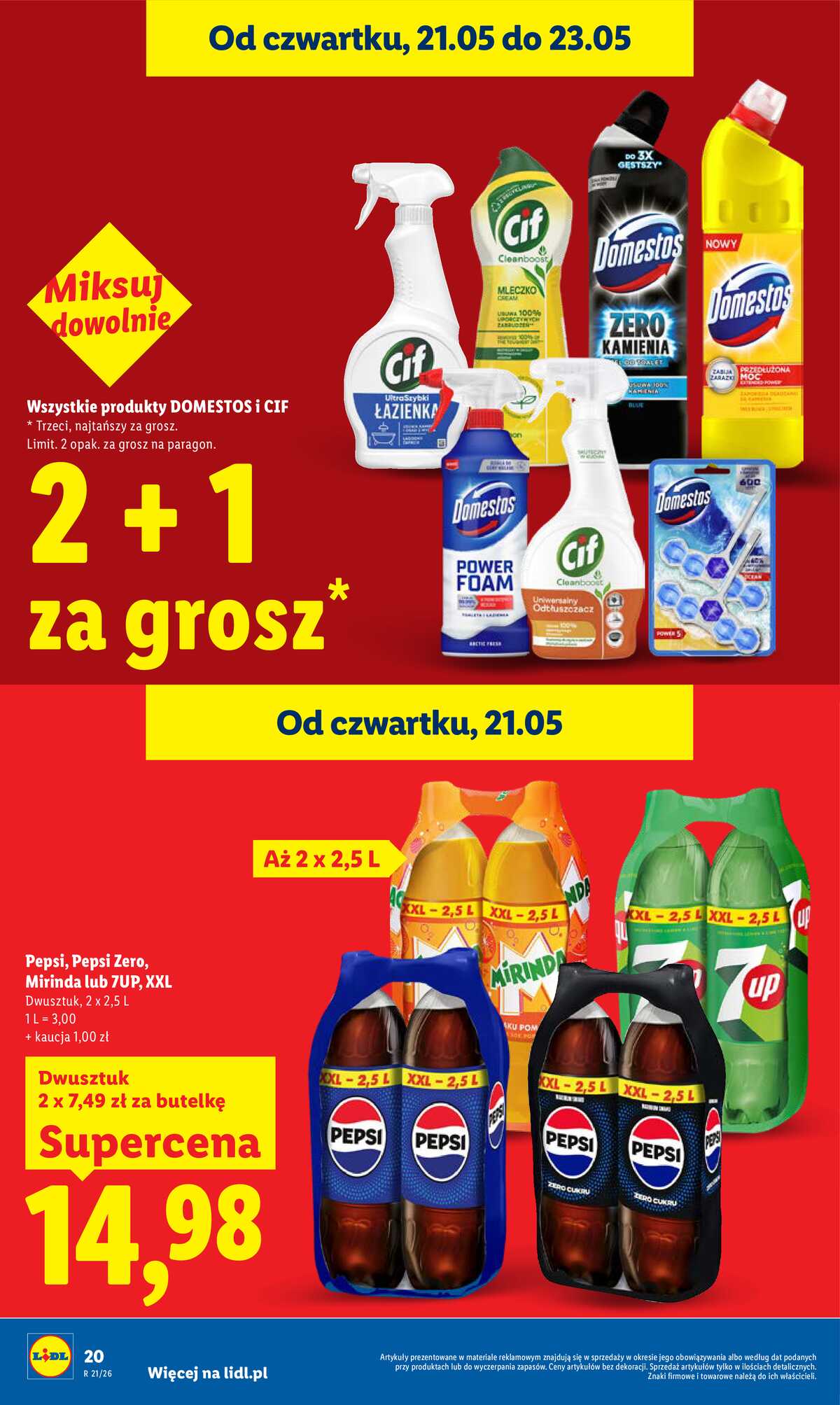 Leták Lidl Polsko 21.5.-23.5.2026 - Zpravodaj platný od 21.05 do 23.05 strana 20