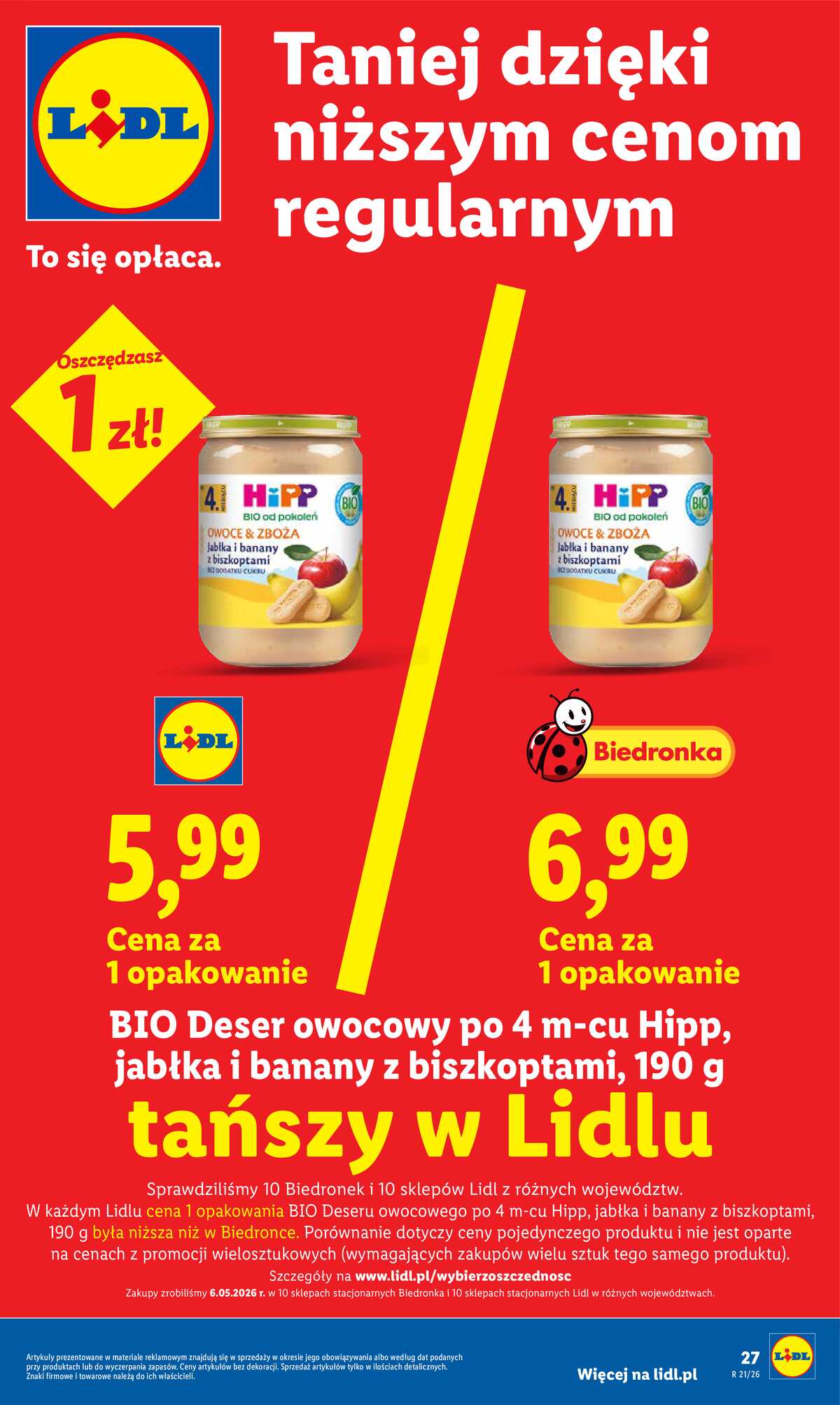Leták Lidl Polsko 21.5.-23.5.2026 - Zpravodaj platný od 21.05 do 23.05 strana 27