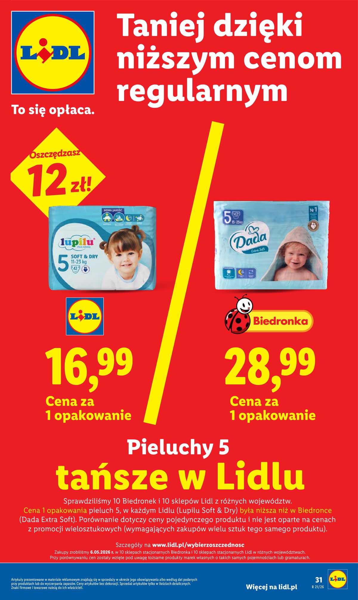 Leták Lidl Polsko 21.5.-23.5.2026 - Zpravodaj platný od 21.05 do 23.05 strana 31