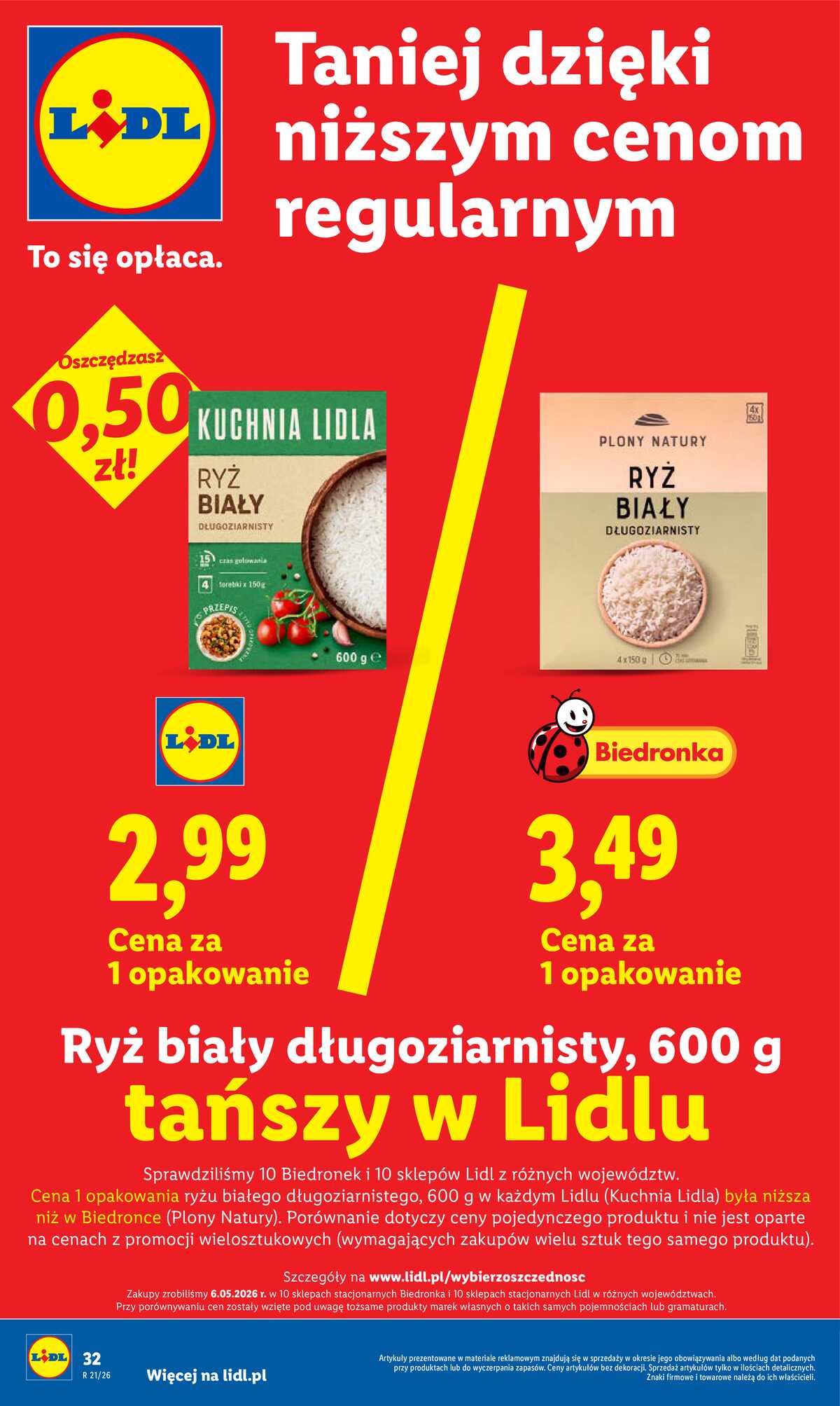 Leták Lidl Polsko 21.5.-23.5.2026 - Zpravodaj platný od 21.05 do 23.05 strana 32